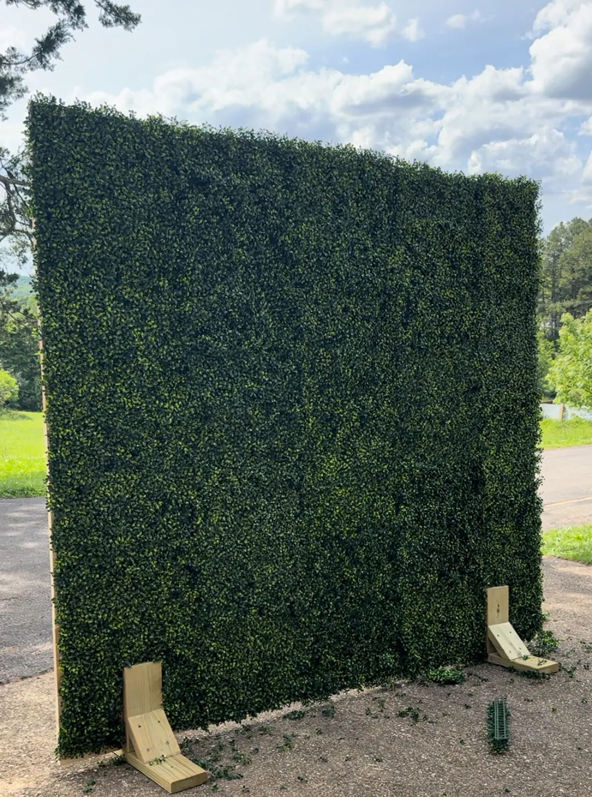 Boxwood Freestanding Photo Backdrop
