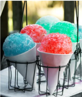 Snow Cone Extra Servings