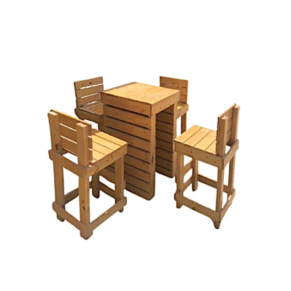 LES Outdoor Pallet Cocktail Set