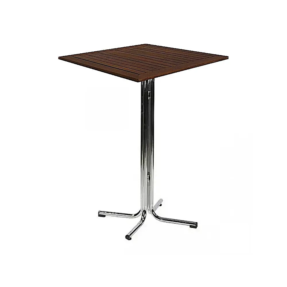 LES Square Cocktail Table Stockholm - Teak - 80 x 80 cm