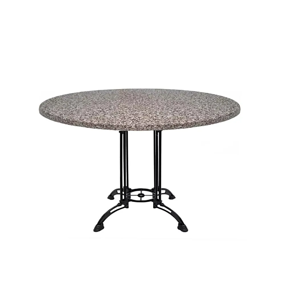LES Round Dining Table - Granite Design - 120 cm