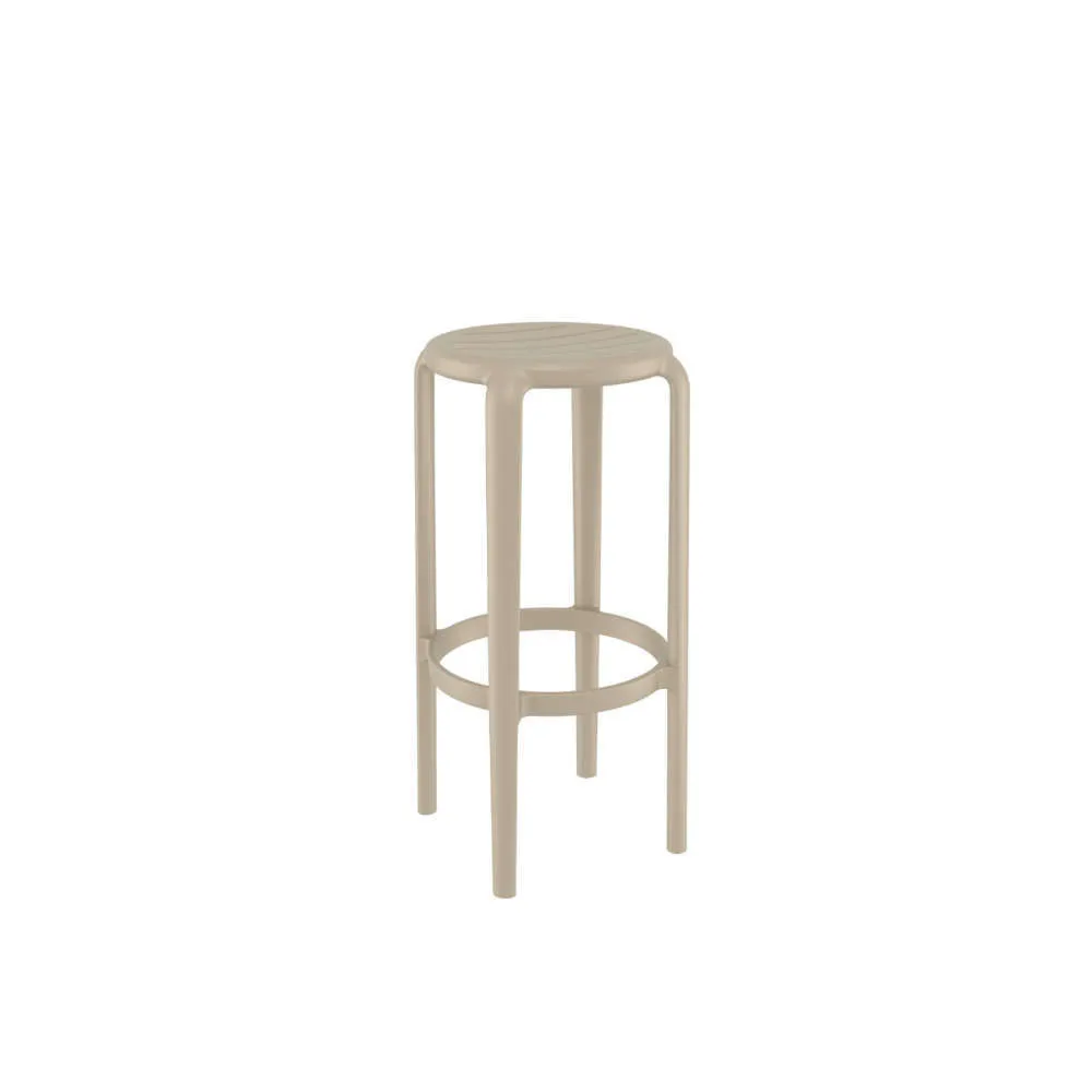 LES Garden & Terrace Barstool - Taupe