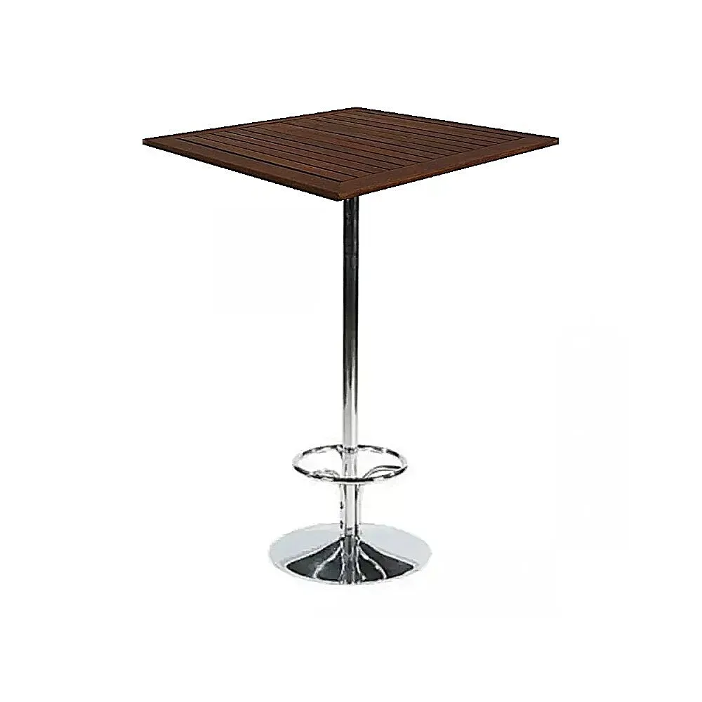 LES Square Cocktail Table Brussel - Teak - 80 x 80 cm