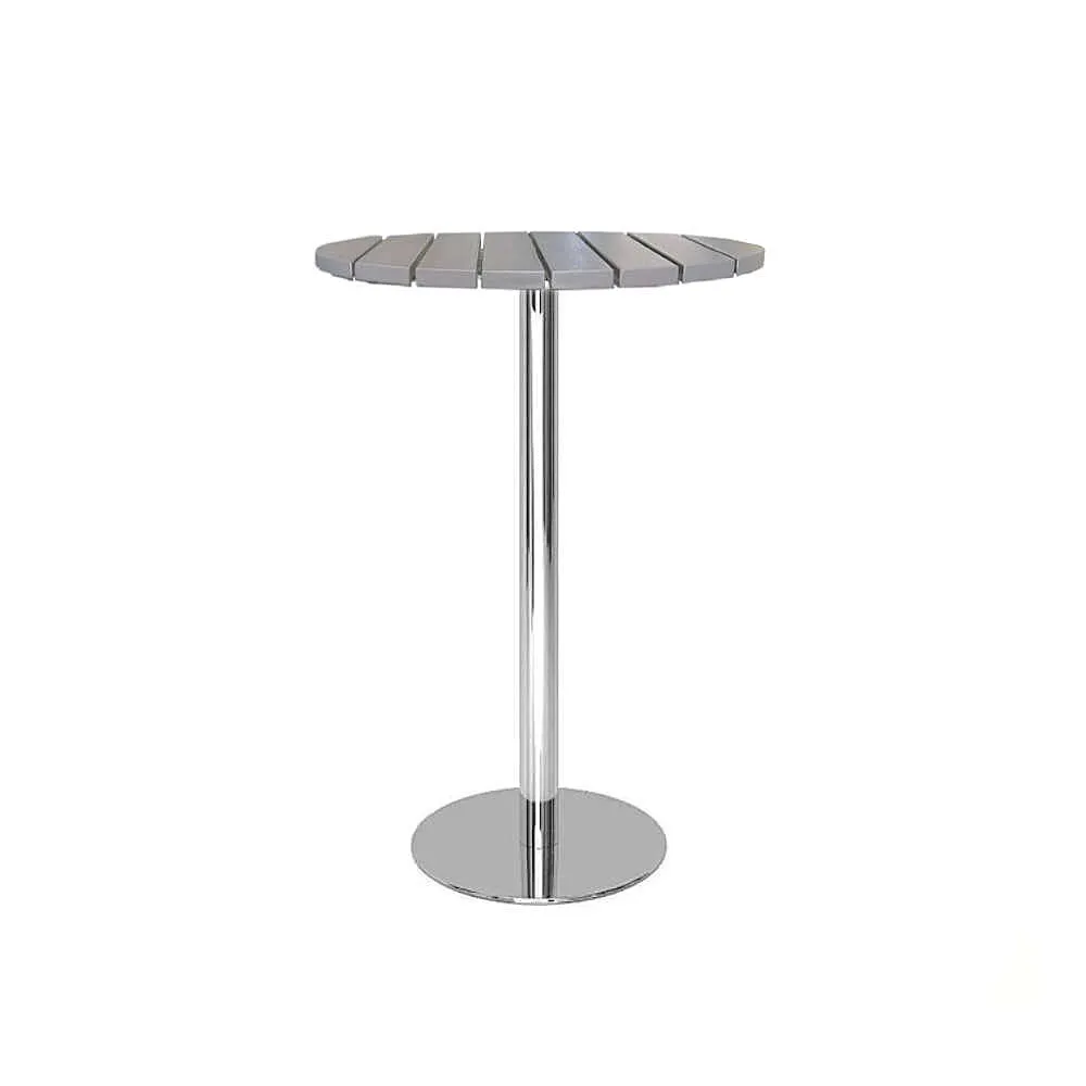 LES Polywood Cocktail Table - Gray - 70 cm