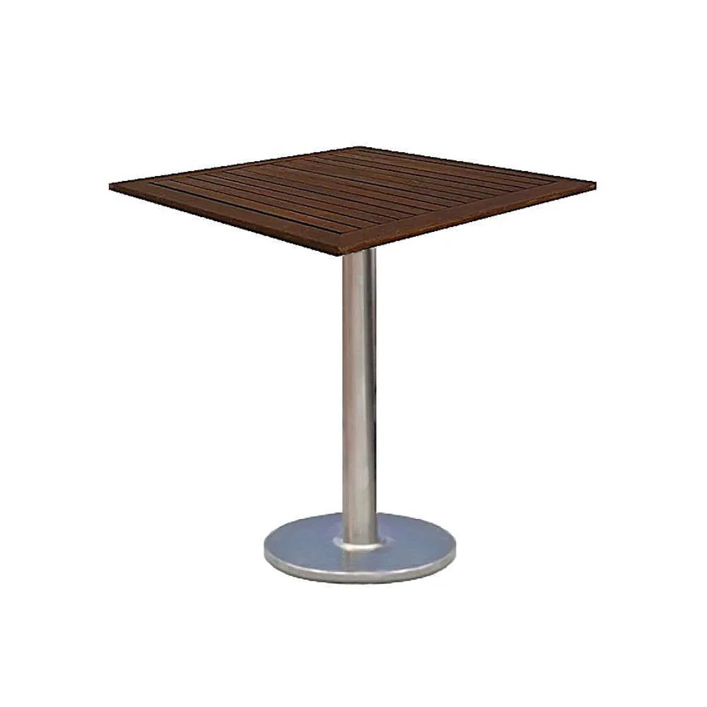 LES Square Bistro Table - Teak - 80 x 80 cm