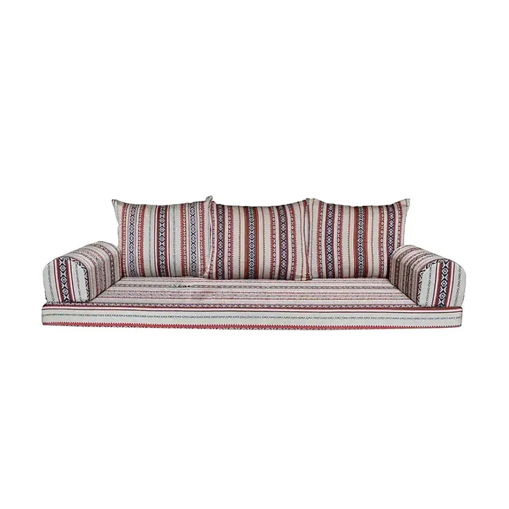 LES White Sadu Majlis Style Floor Seating
