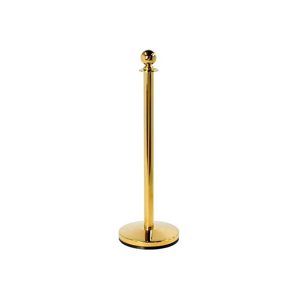 LES Barrier Rope Stand - Gold (Globe) - V2