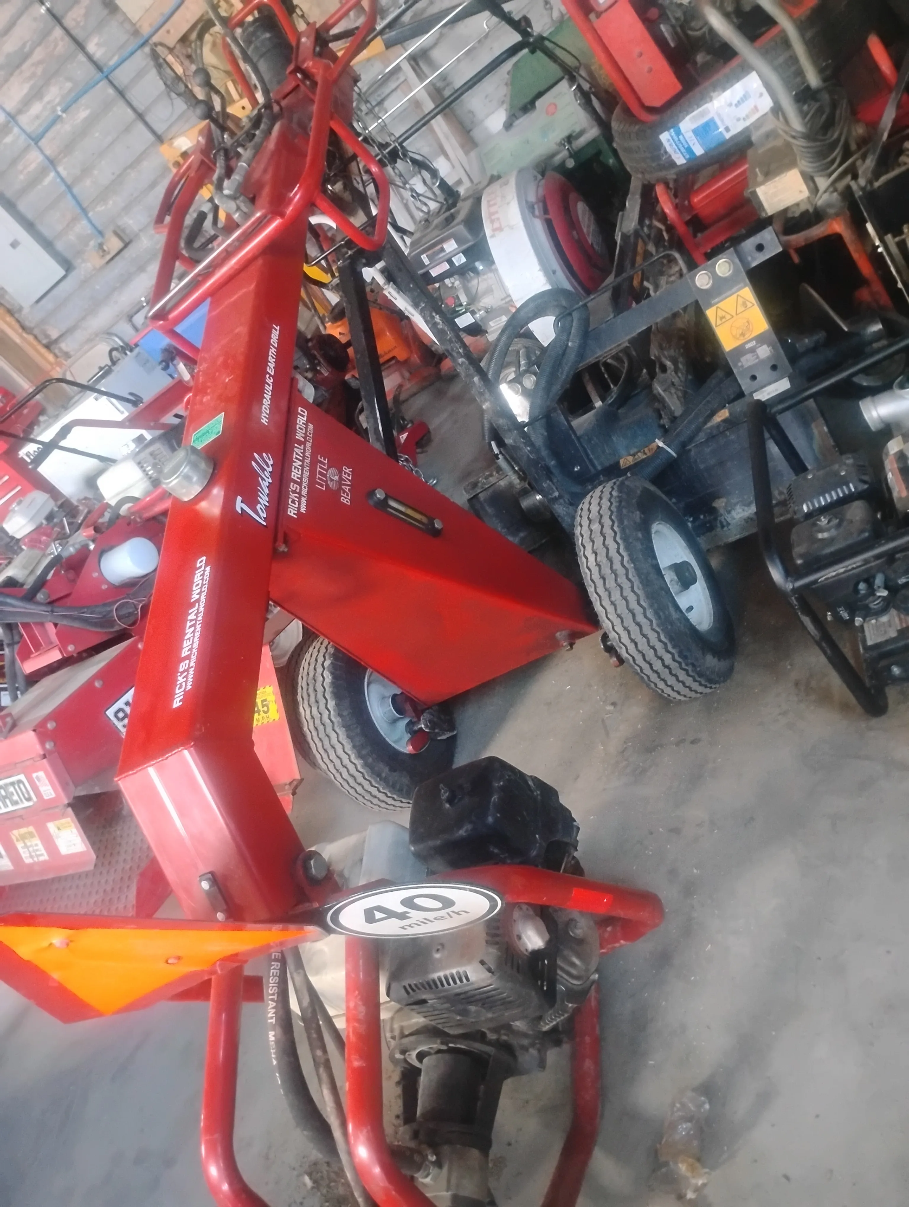 Little Beaver Tow-behind Auger 