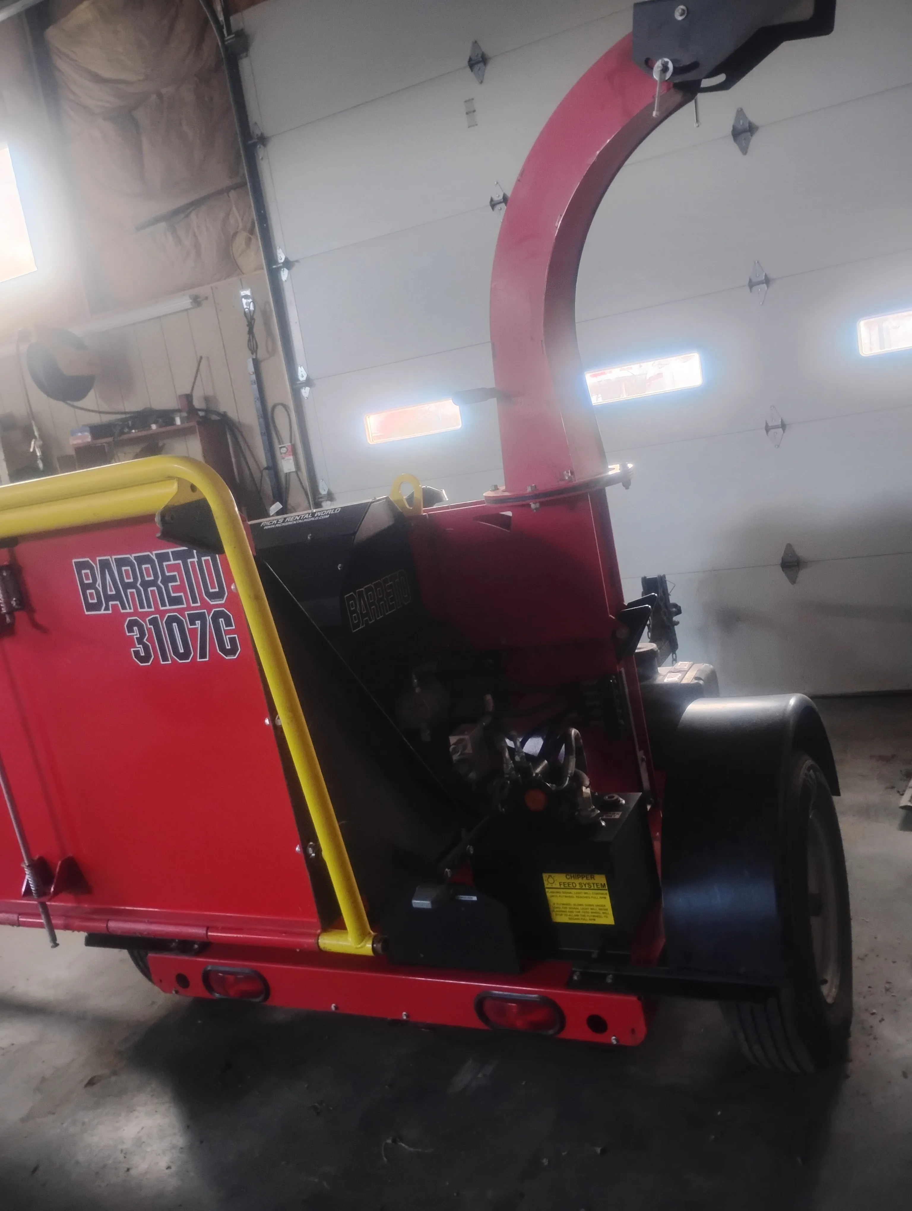 Barreto 3107C 7" Wood Chipper