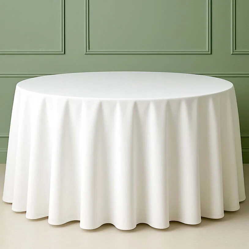 60'' Polyester Round Table Linen