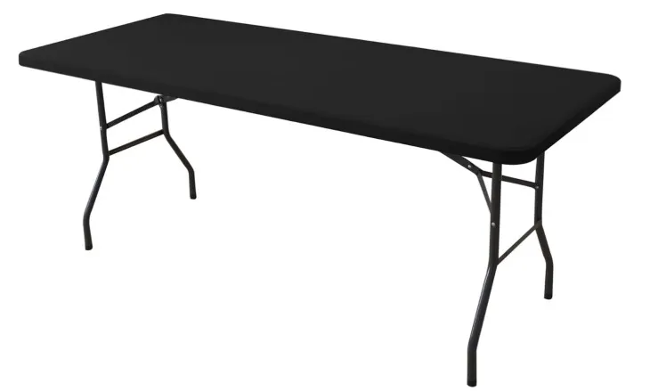 Rectangular Table Linens - Black