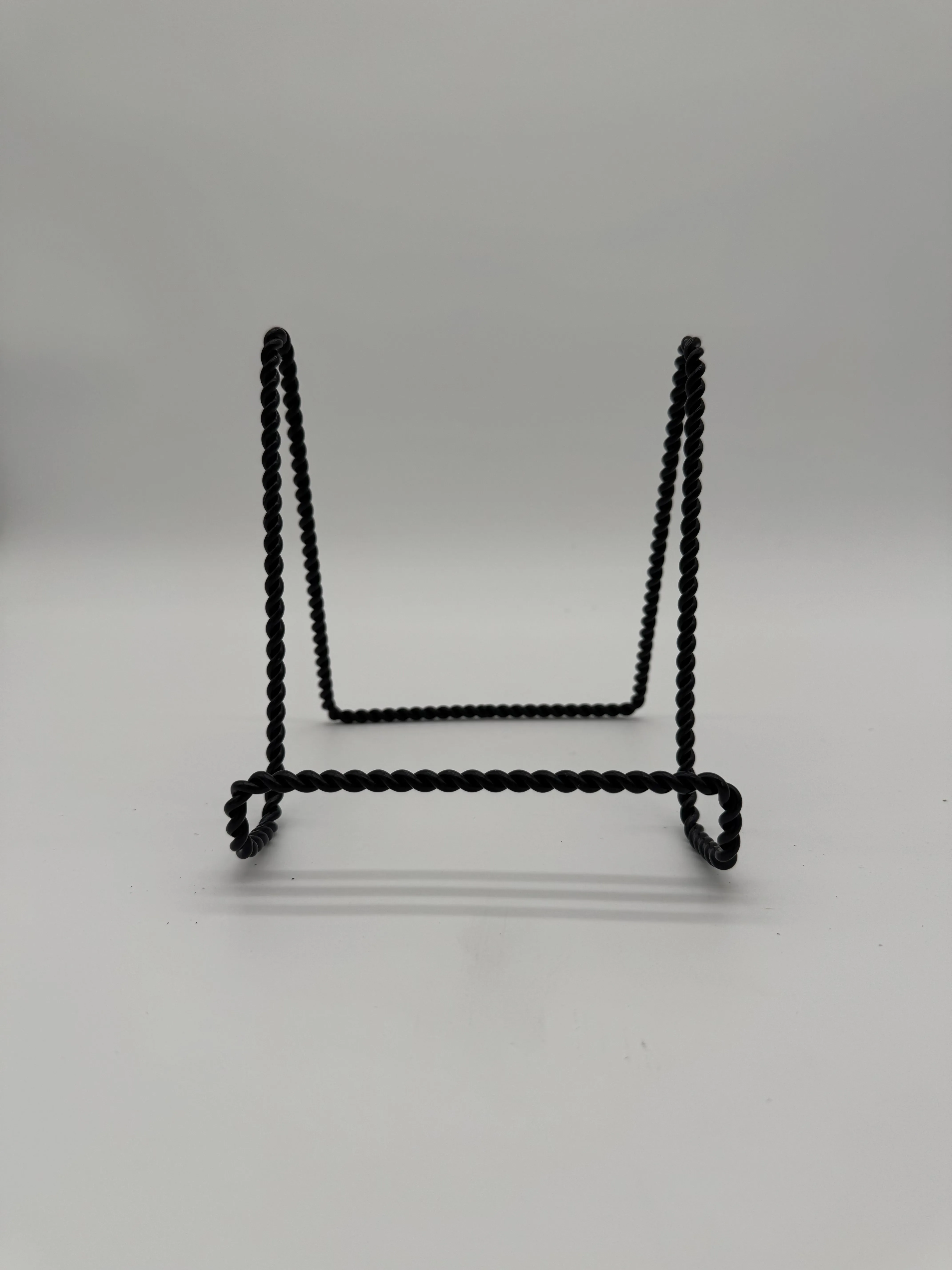 Black Twisted Picture Frame Stand 