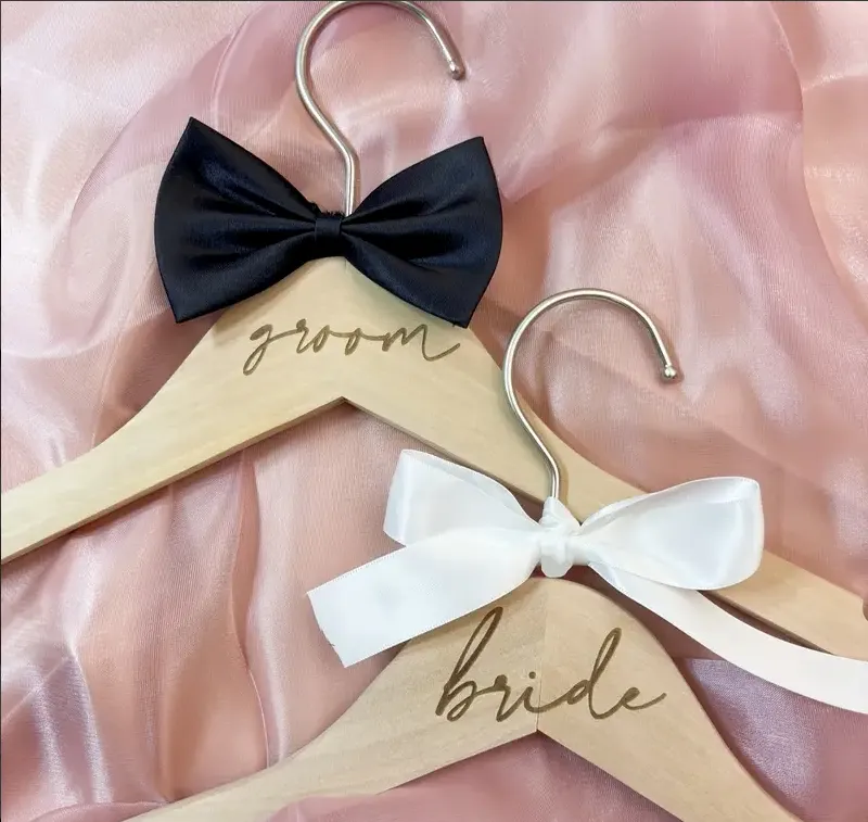 Bride & Groom Hangers 