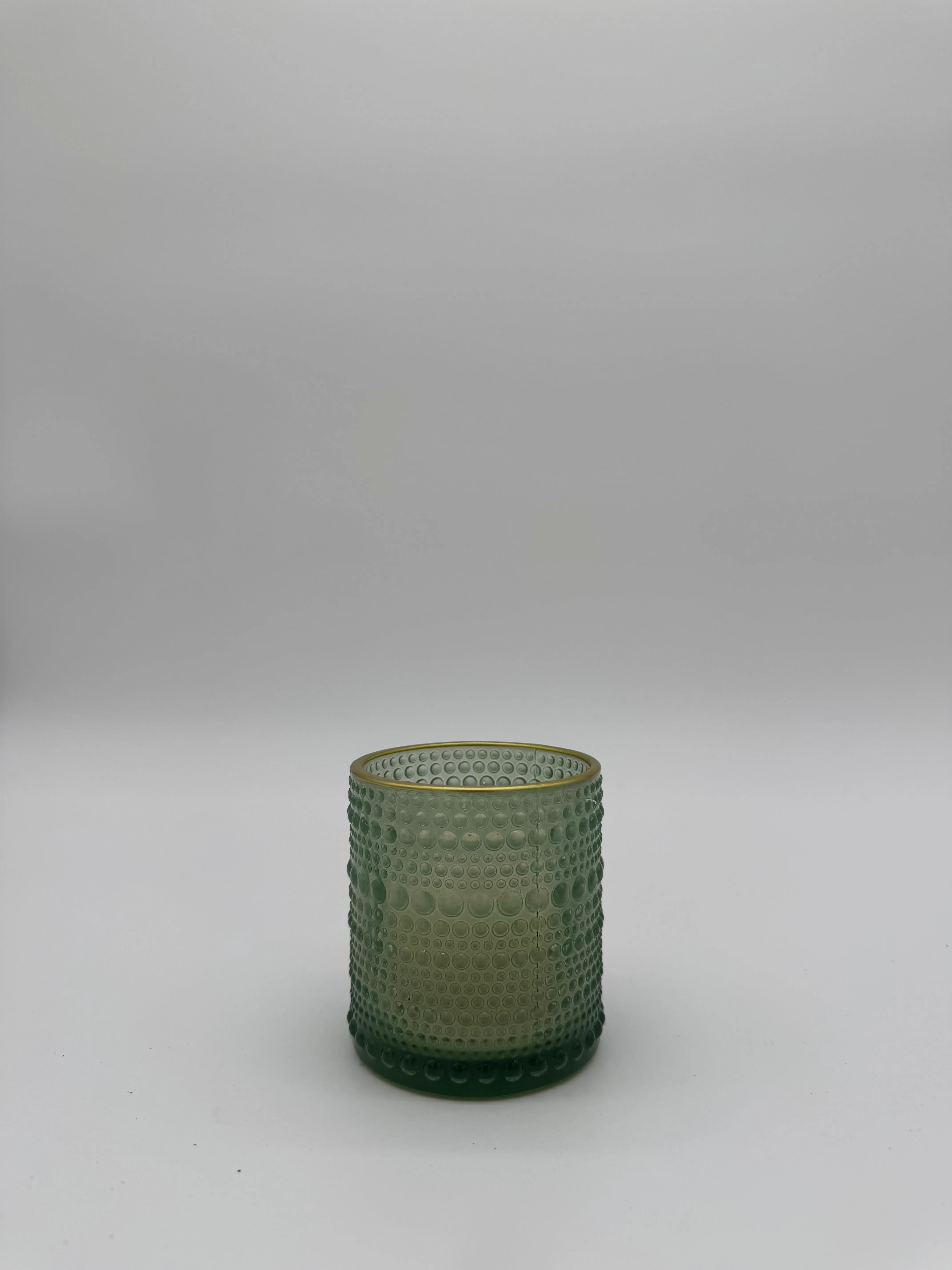 Green Candle Holder Vase