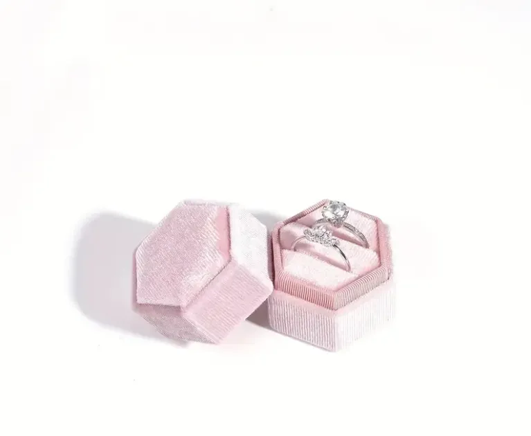 Pink Ring Box 