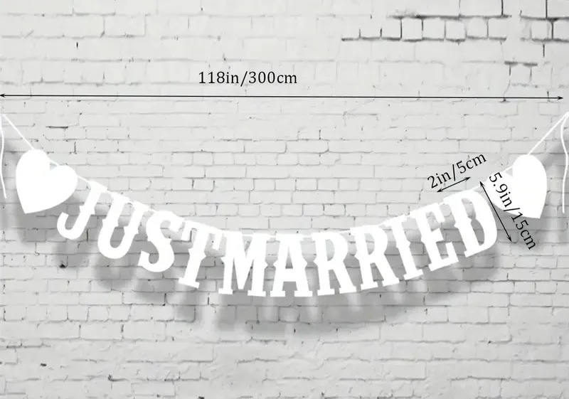 Just Married Banner 