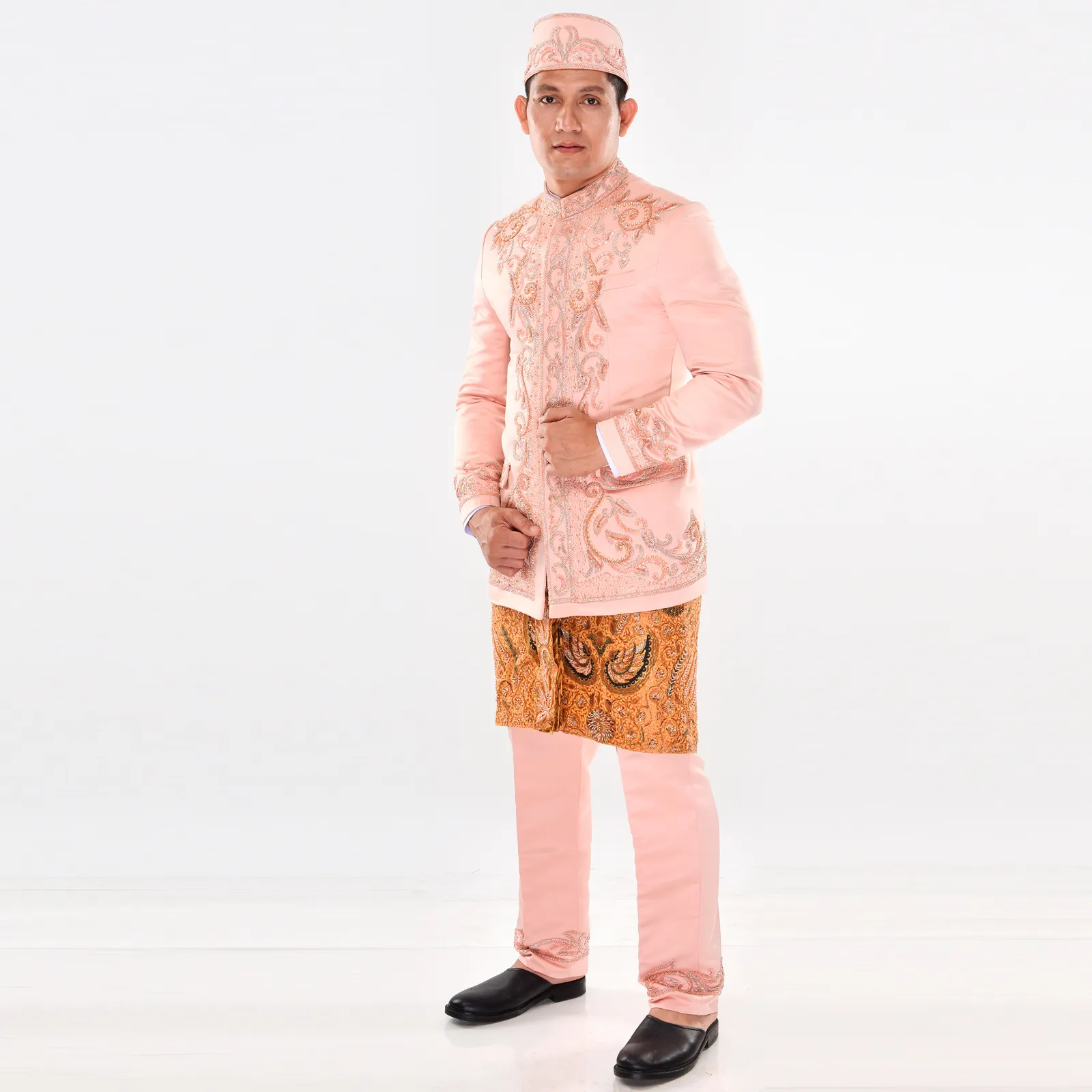 (BS-092) Beskap Pengantin Salem Mario