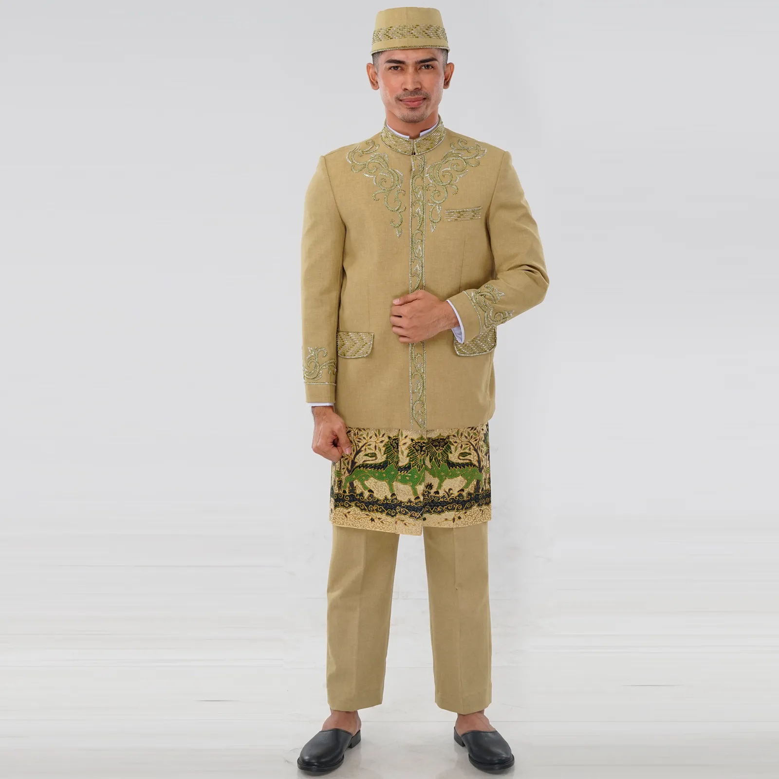 (BOS-023) Beskap Hijau Tivana Payet