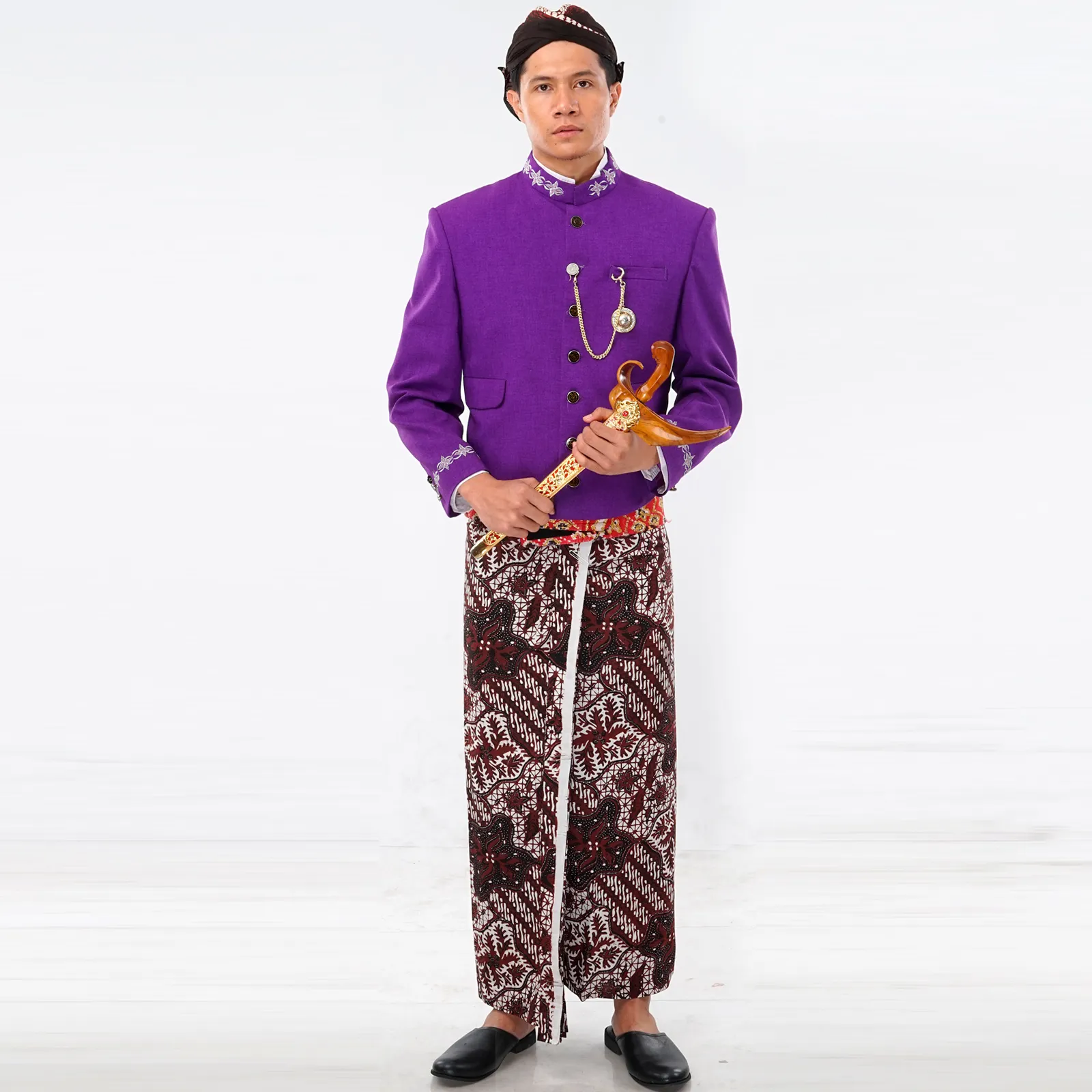 (ATJ-029) Ungu Arif Bordir Atela