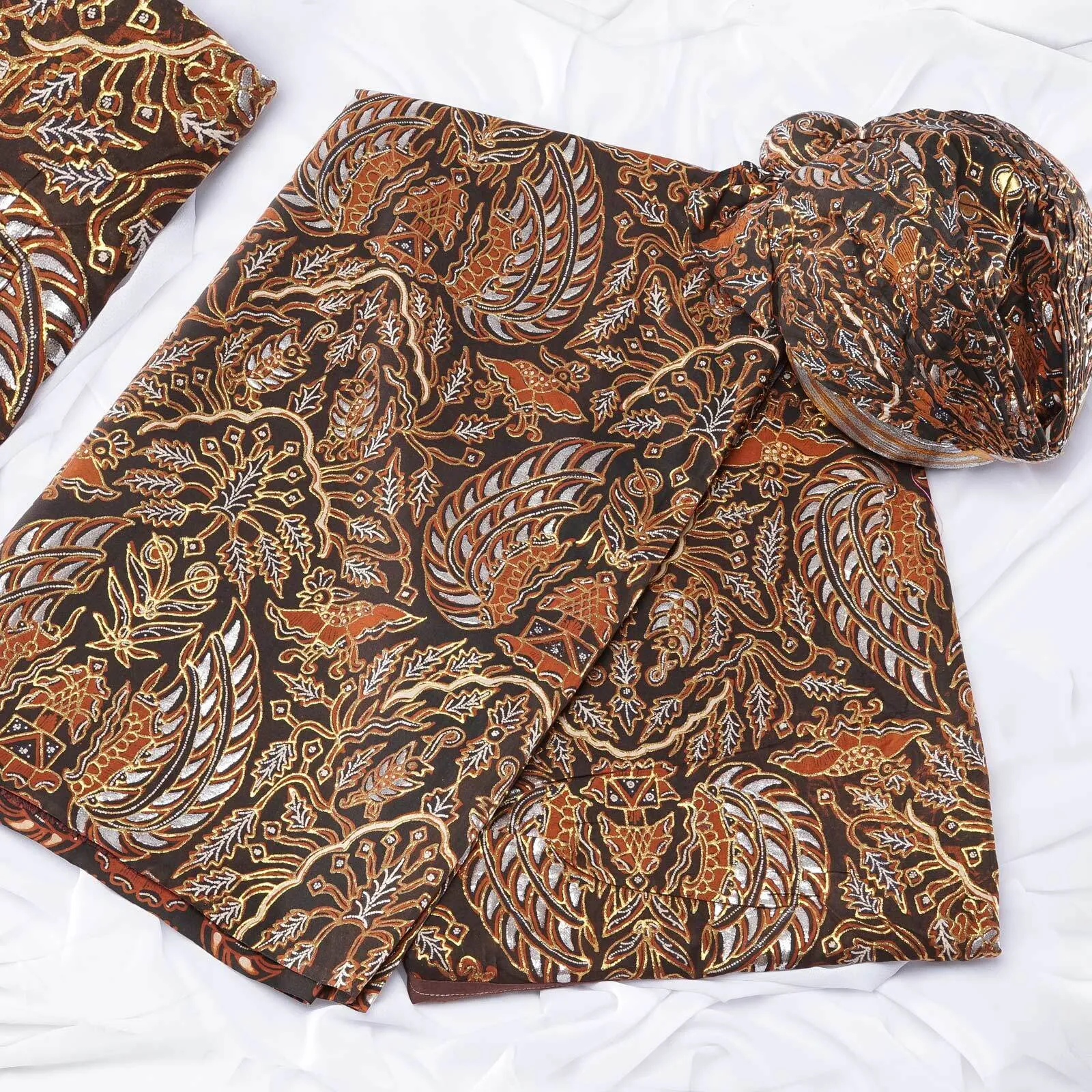 (KOT-062) Kain Jogja Hitam Emas SBY