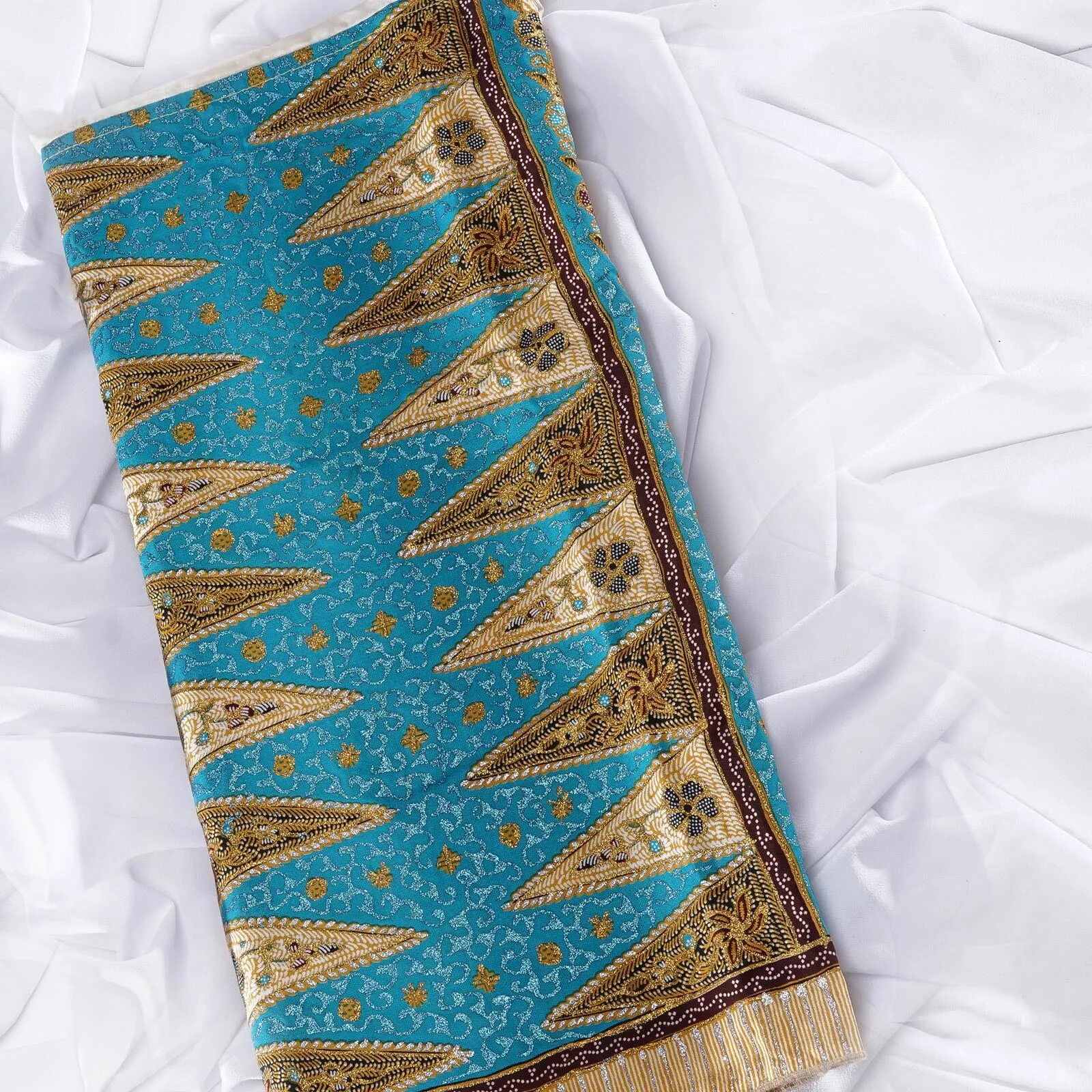 (KOT-007) Kain Betawi Biru Zeni