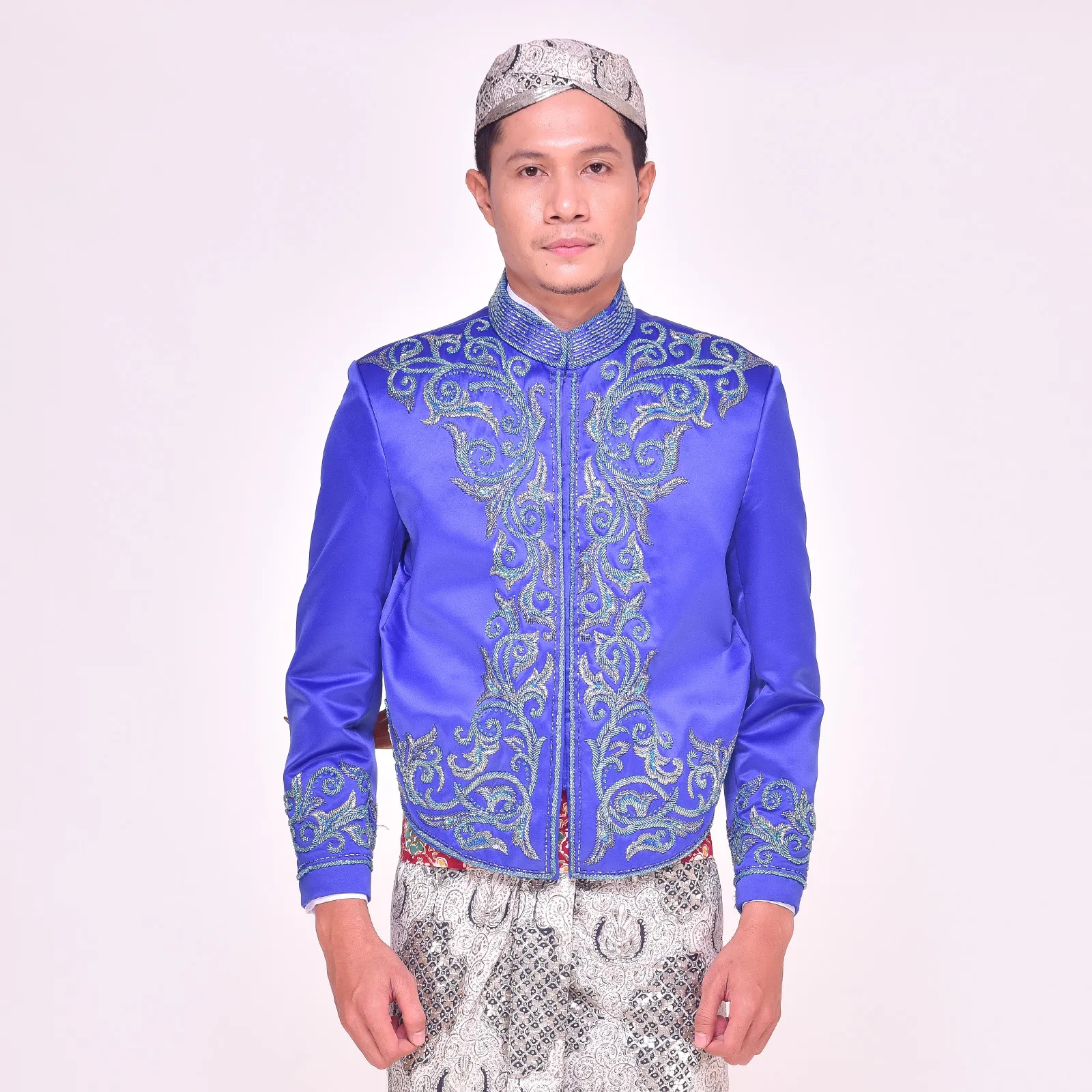 (BJ-101) Beskap Pengantin Biru Handini