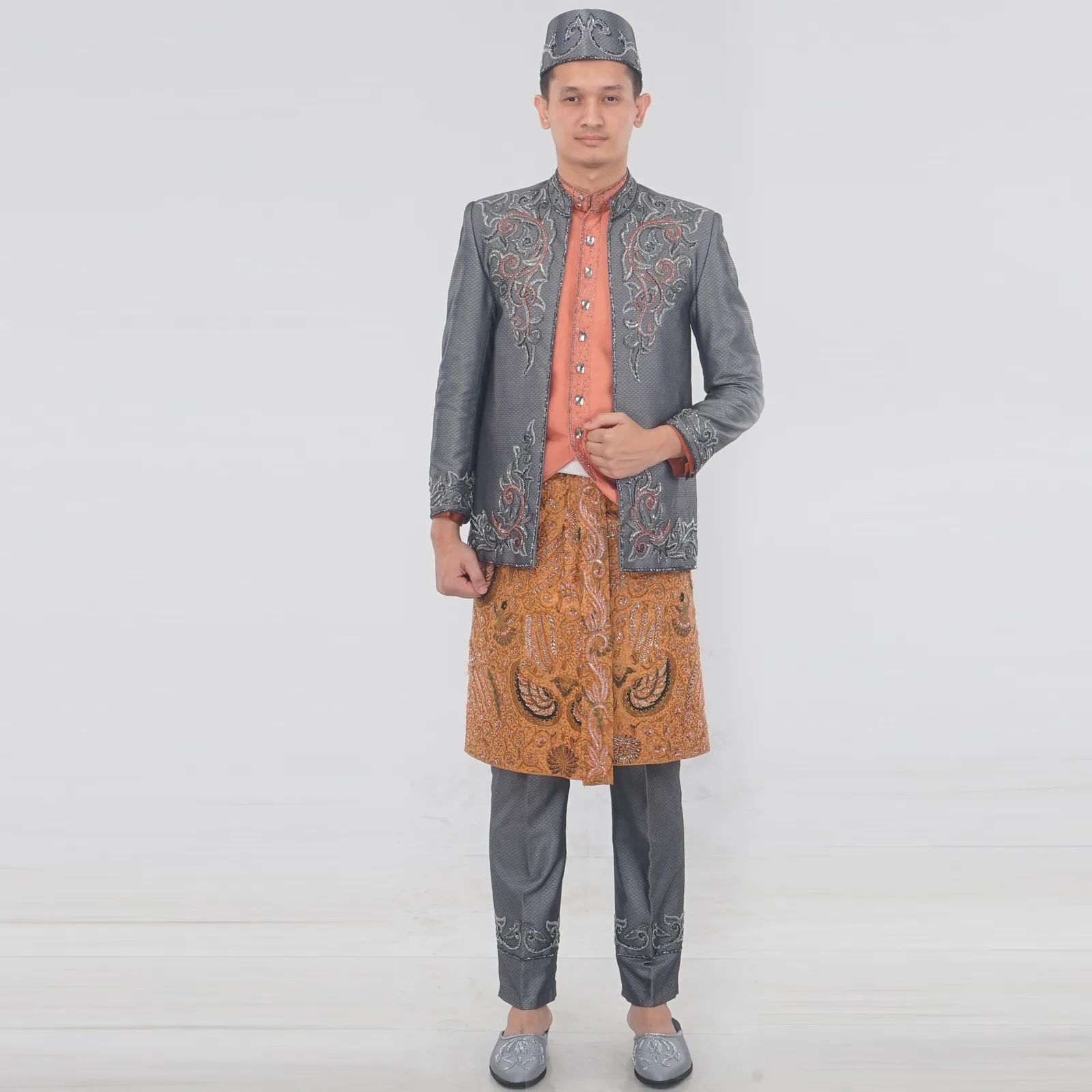 (BS-003) Beskap Pengantin Abu Fika Helida