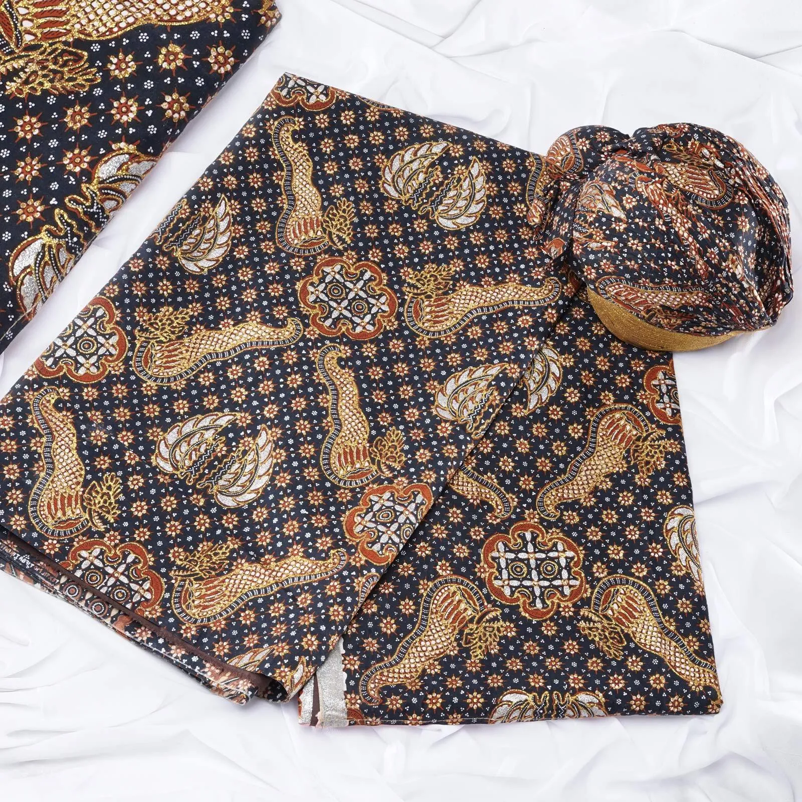 (KOT-087) Kain Solo/Jogja Truntum Gordo Reinalda Emas