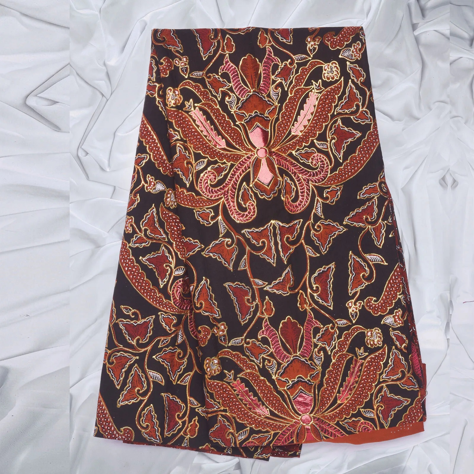 (KAM-123) Kain Pengantin Solo Batik Merah