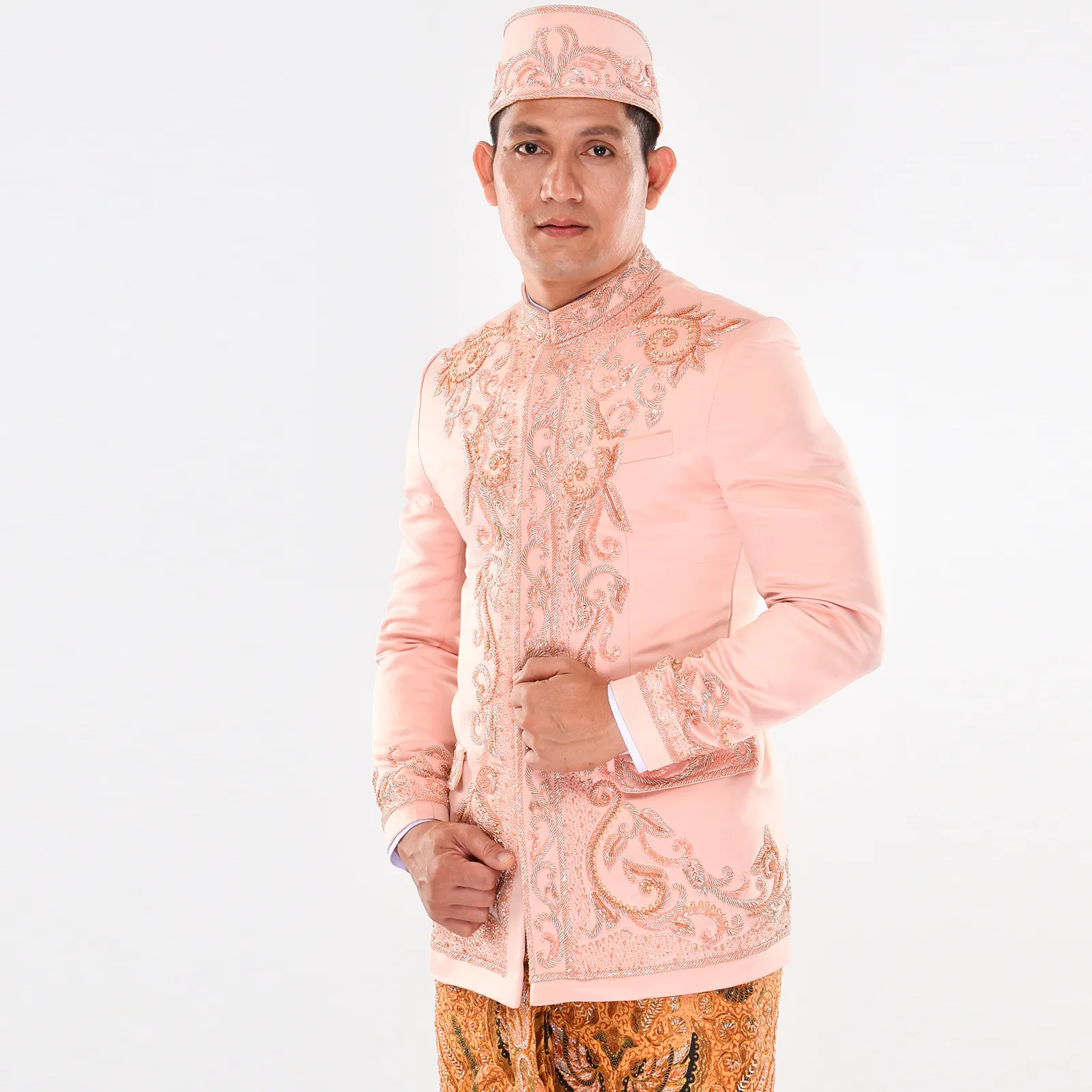 (BS-092) Beskap Pengantin Salem Mario