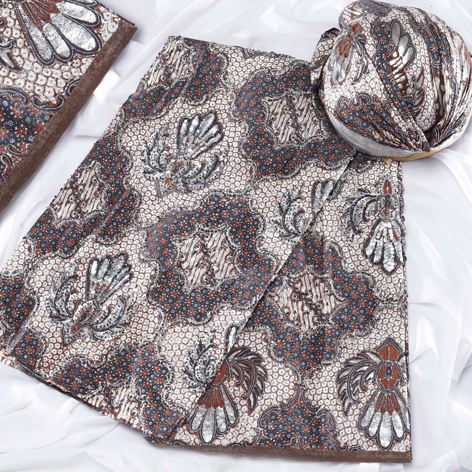 (KAM-052) Kain Pengantin Jogja Mendut Gringsing Payet