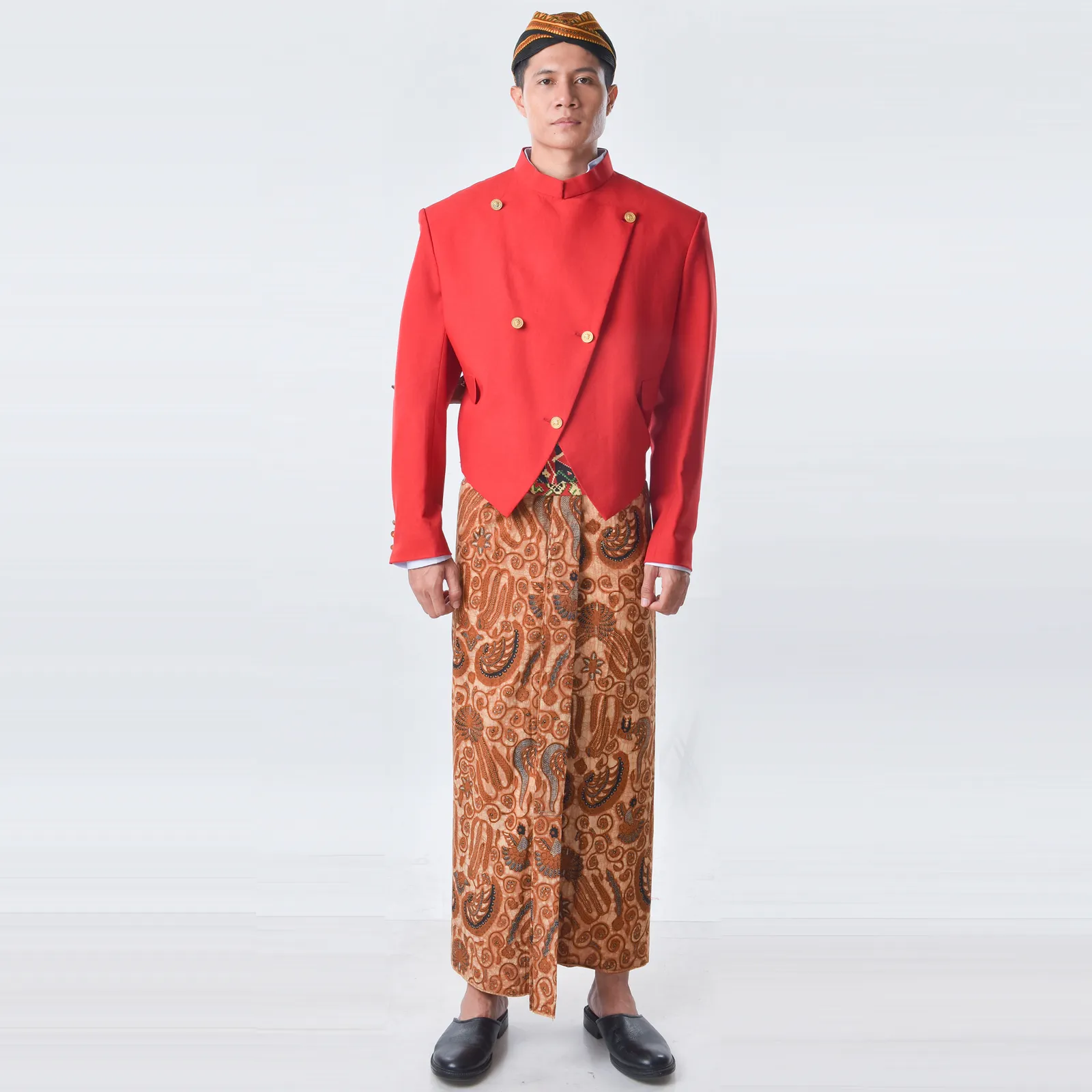 (ATJ-025) Merah Cekak Polos