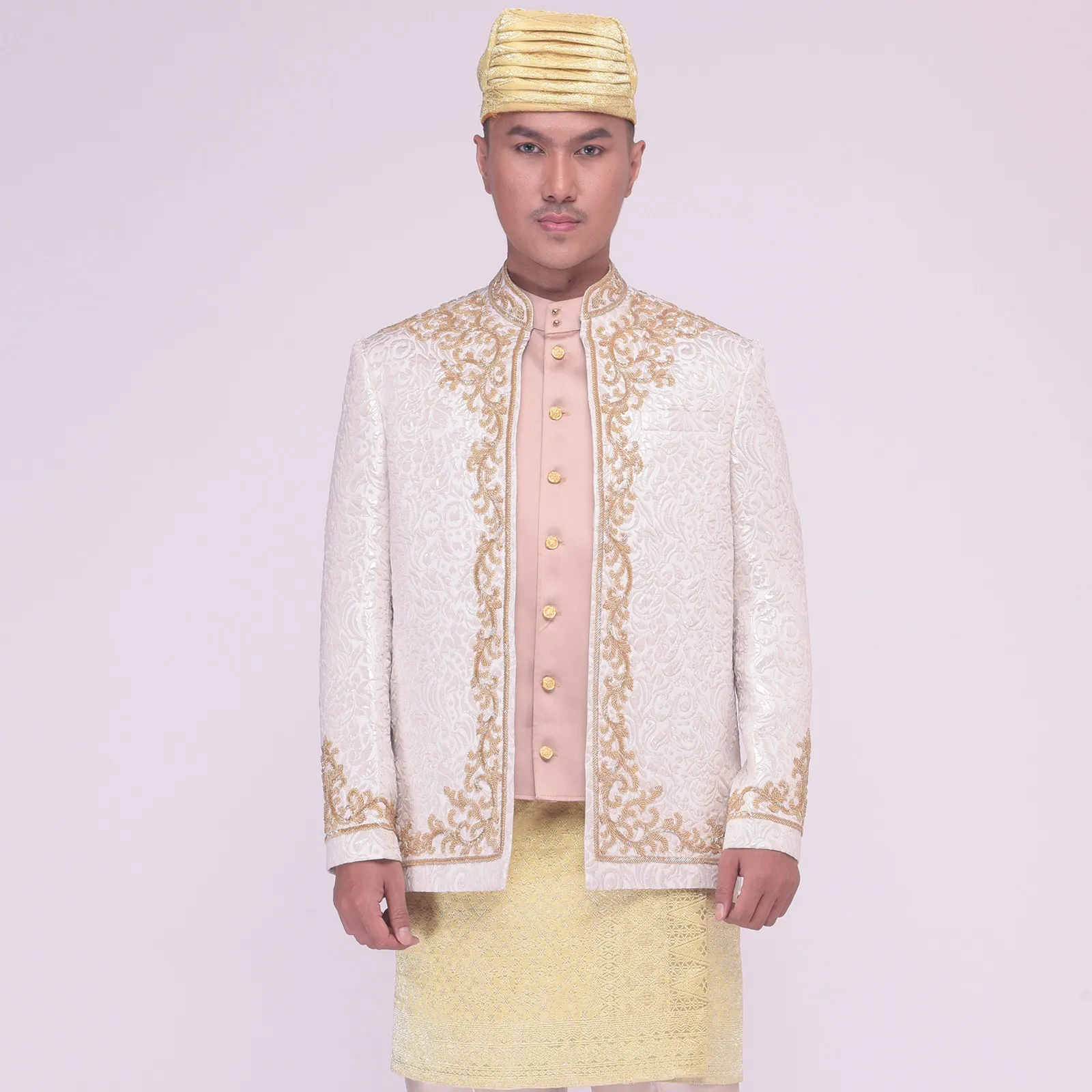 (BMI-001) Beskap Pengantin Kotogadang BW Emas