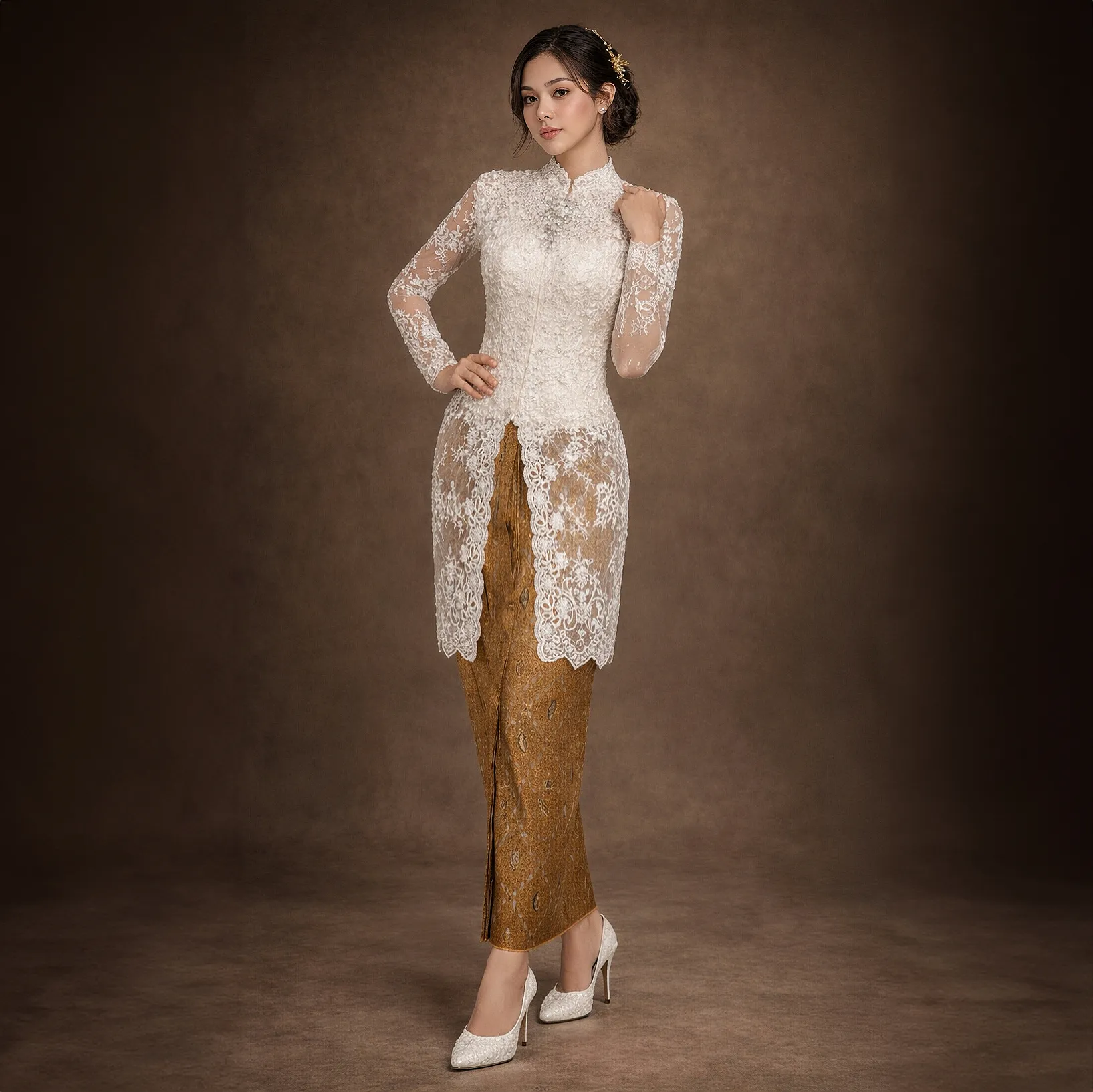 (KE-033) Kebaya Pengantin BW Rara