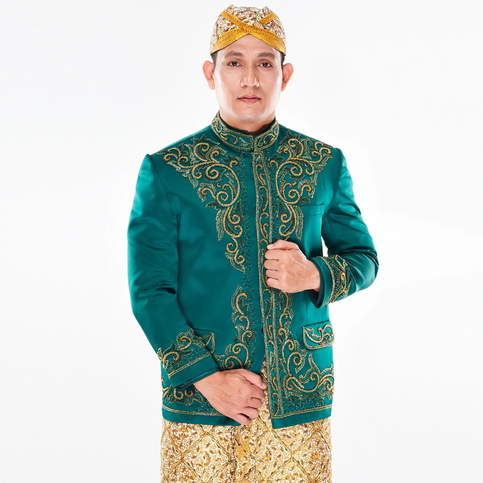 (BS-060) Beskap Pengantin Hijau lla