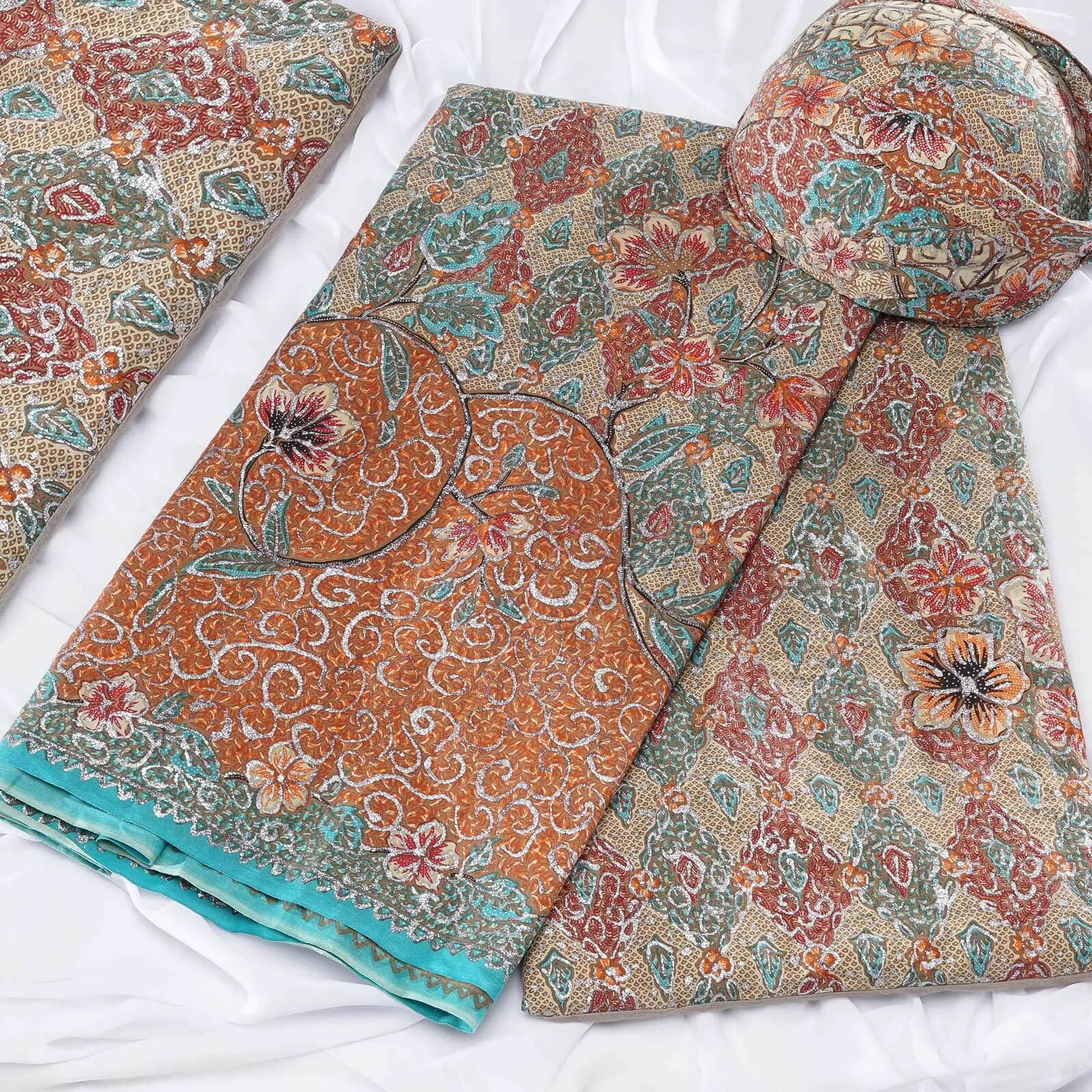 (KAM-043) Kain Pengantin Sunda Lereng Biru Rika