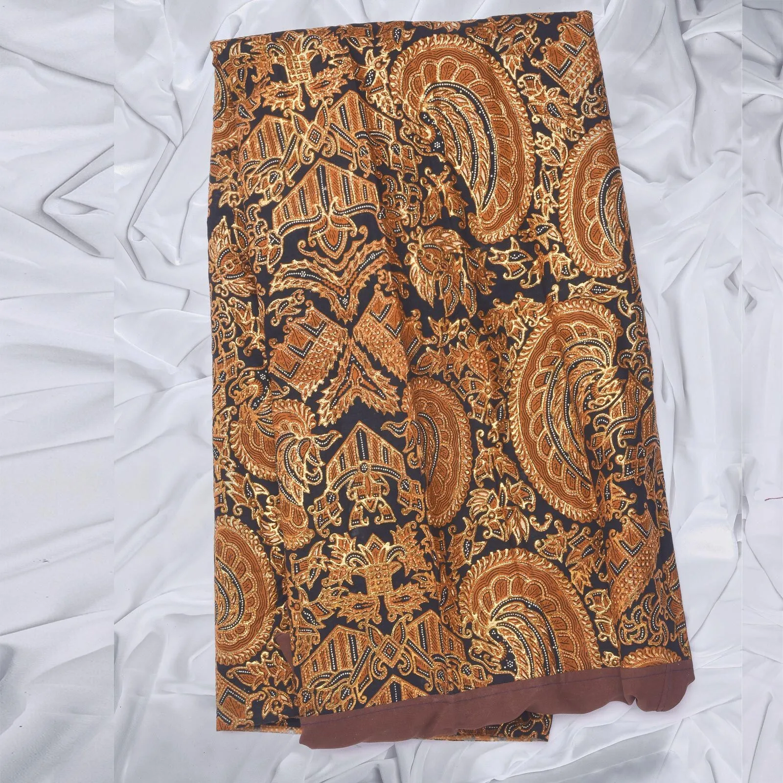 (KAM-119) Kain Pengantin Solo Batik Hitam Vinky