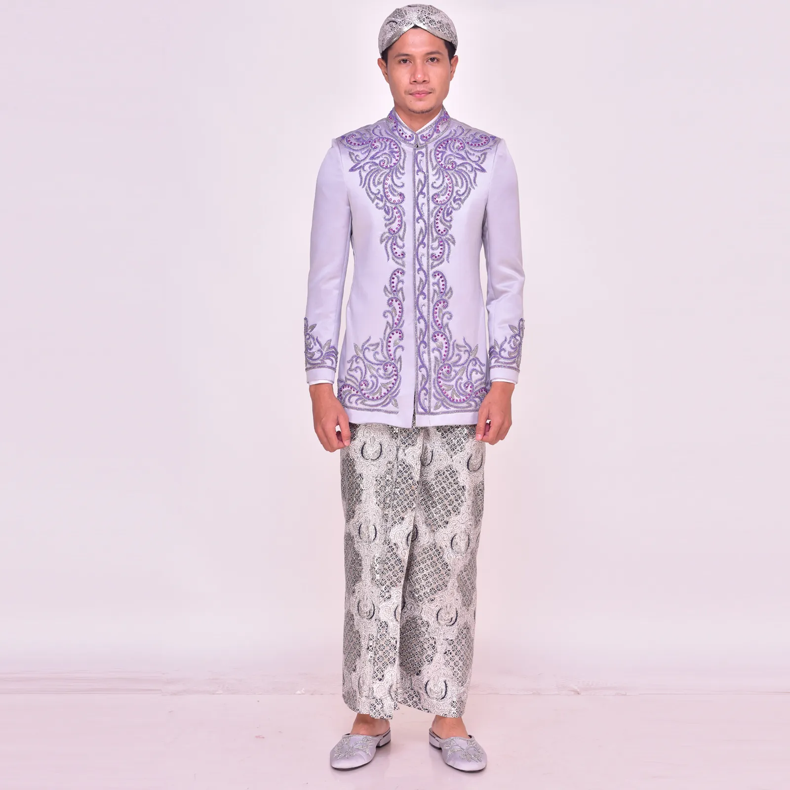 (BS-114) Beskap Pengantin Abu Echa