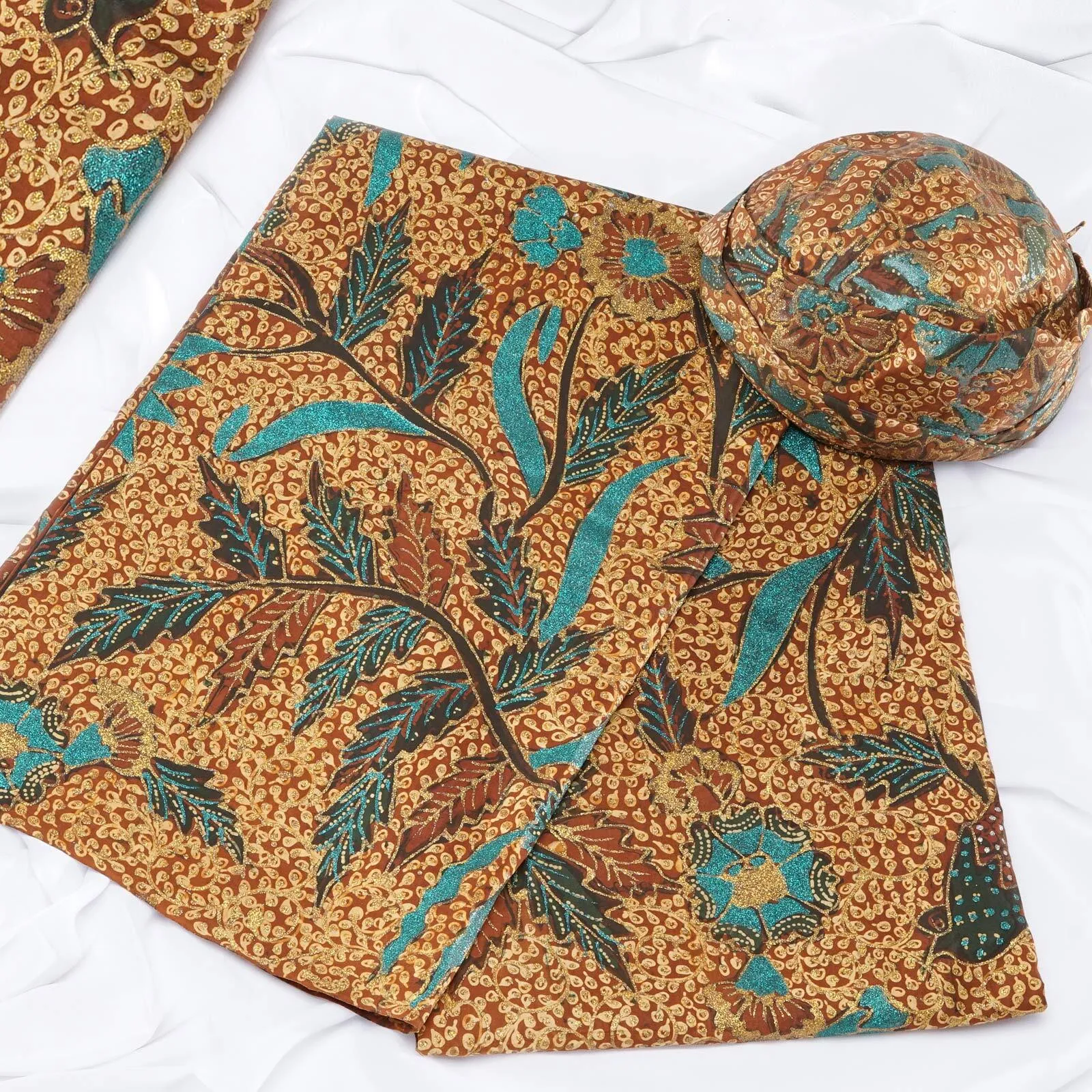 (KOT-040) Kain Madura Hijau