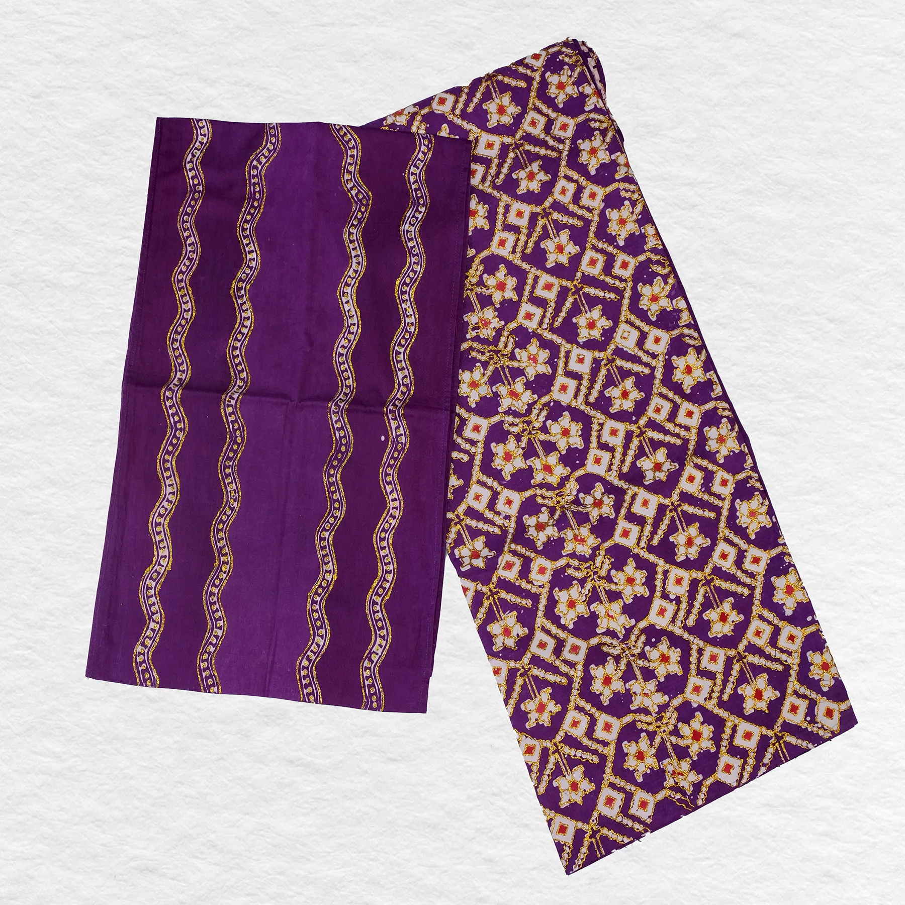 (DOS-001) Dodot Siraman Ungu Prada Jumputan