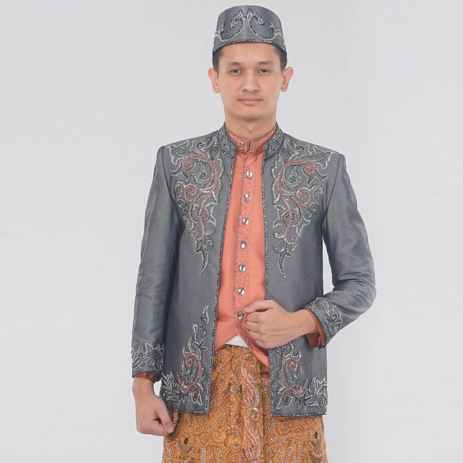 (BS-003) Beskap Pengantin Abu Fika Helida