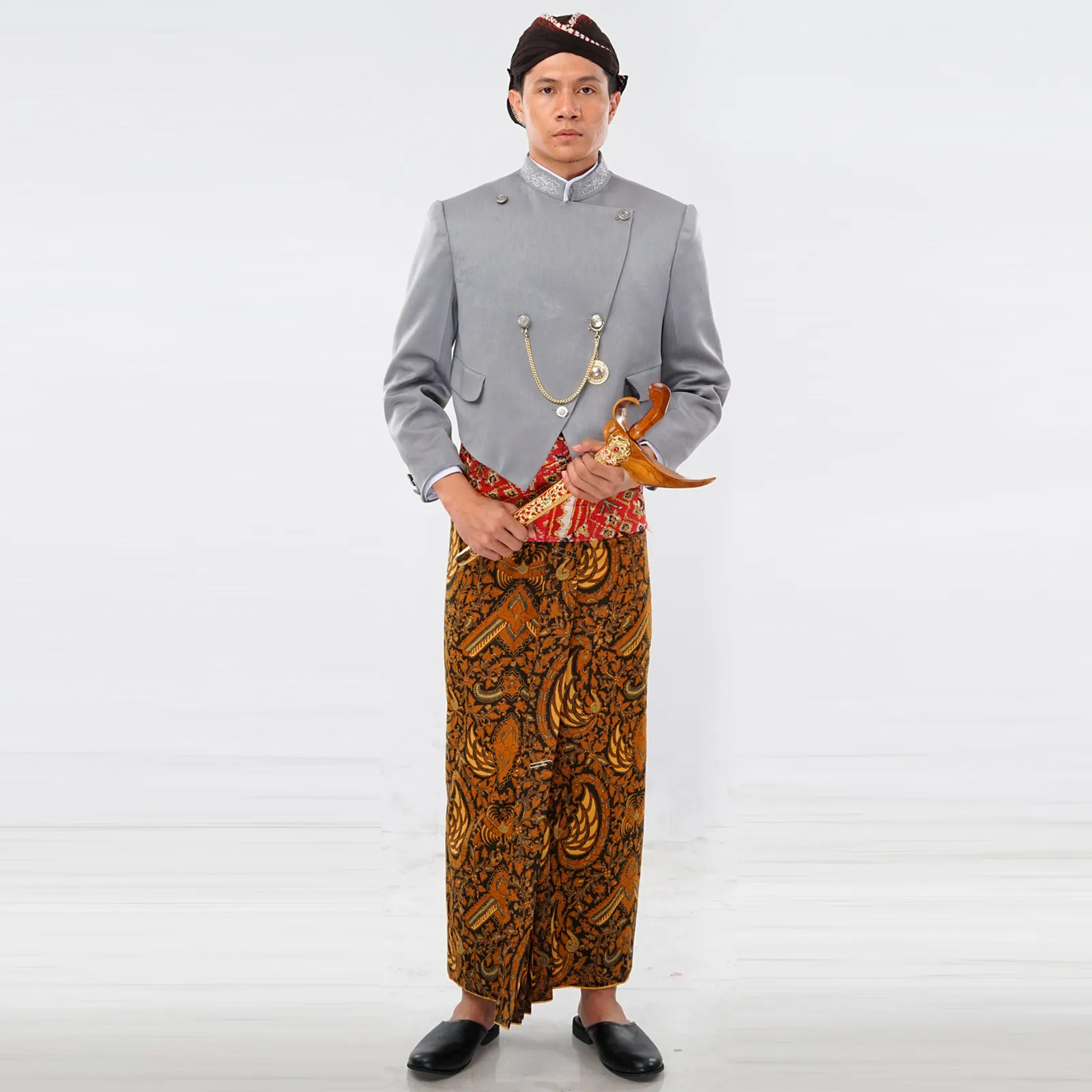 (ATJ-002) Beskap Abu-Abu Cekak