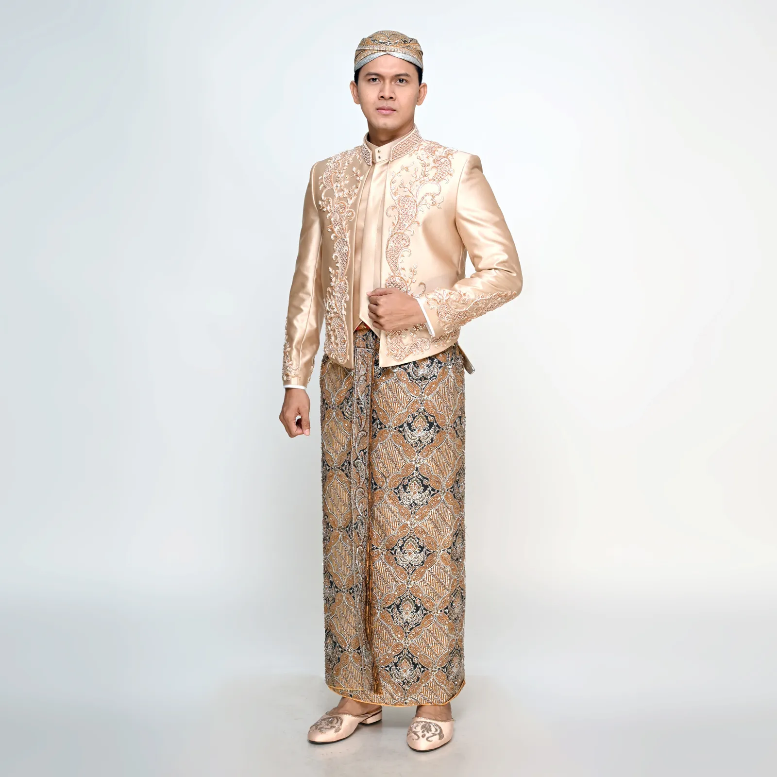 (BJ-178) Beskap Pengantin Nude Indies (Jawa)