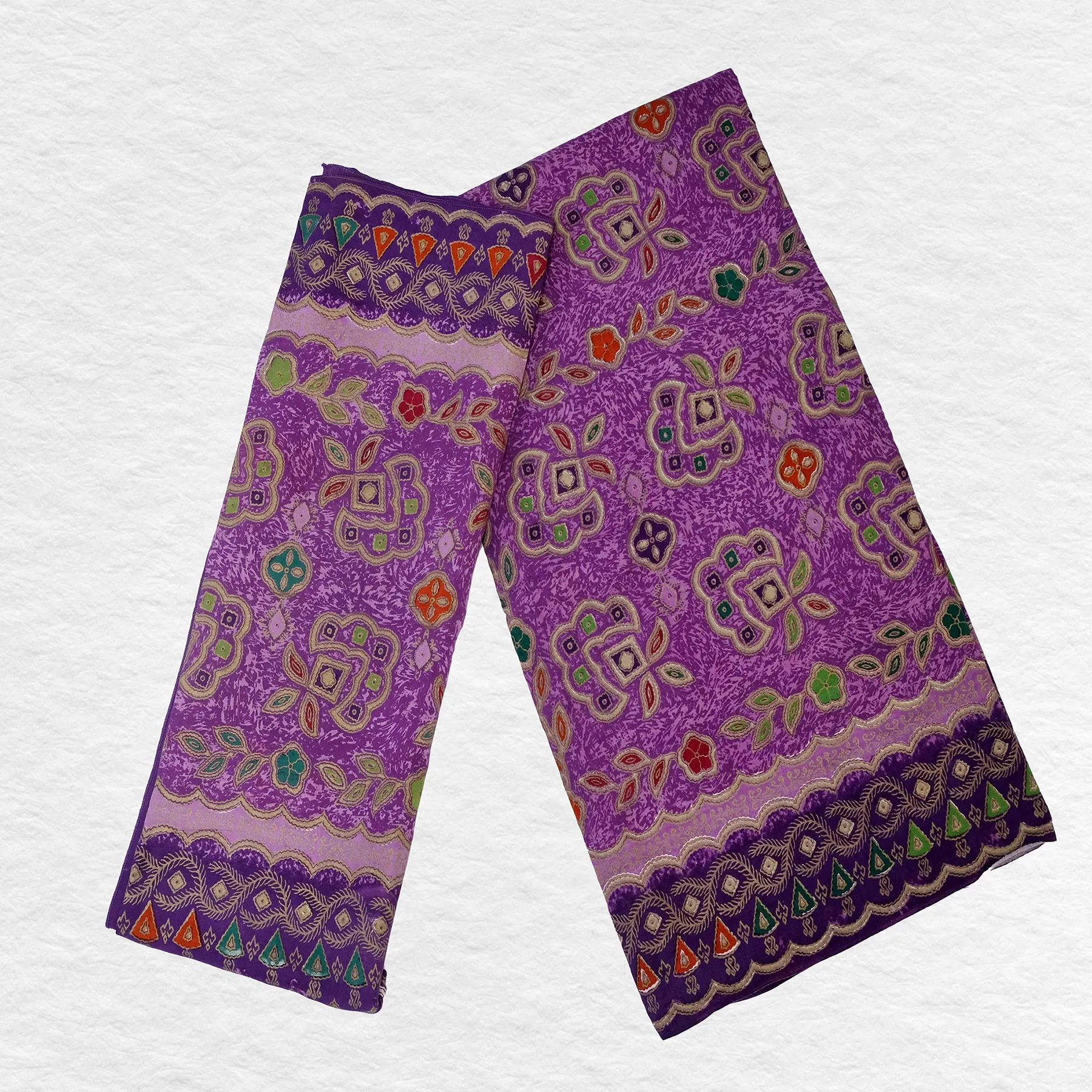 (DOS-011) Dodot Ungu Motif Jumputan