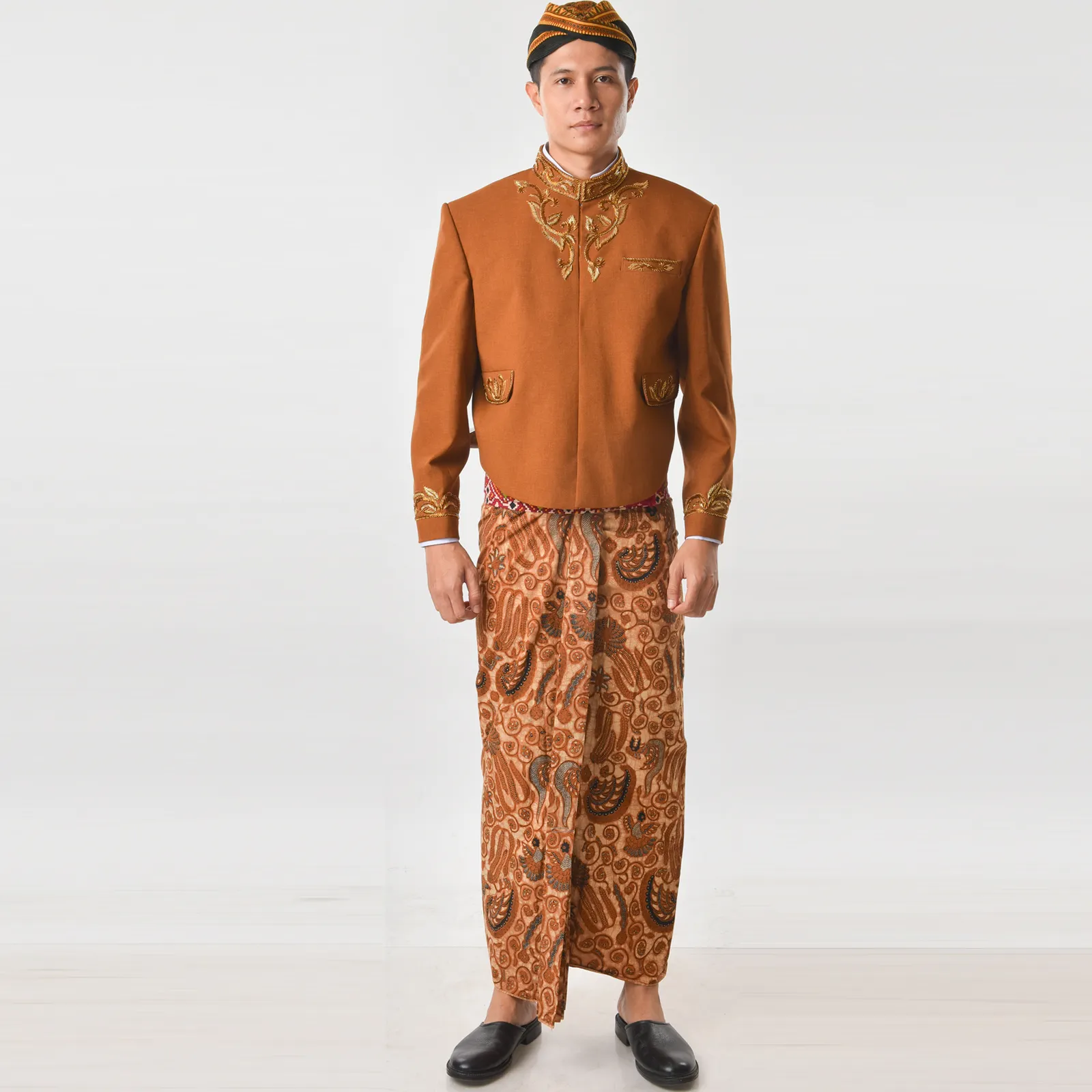 (OTJ-011) Beskap Coklat Pramuka Payet