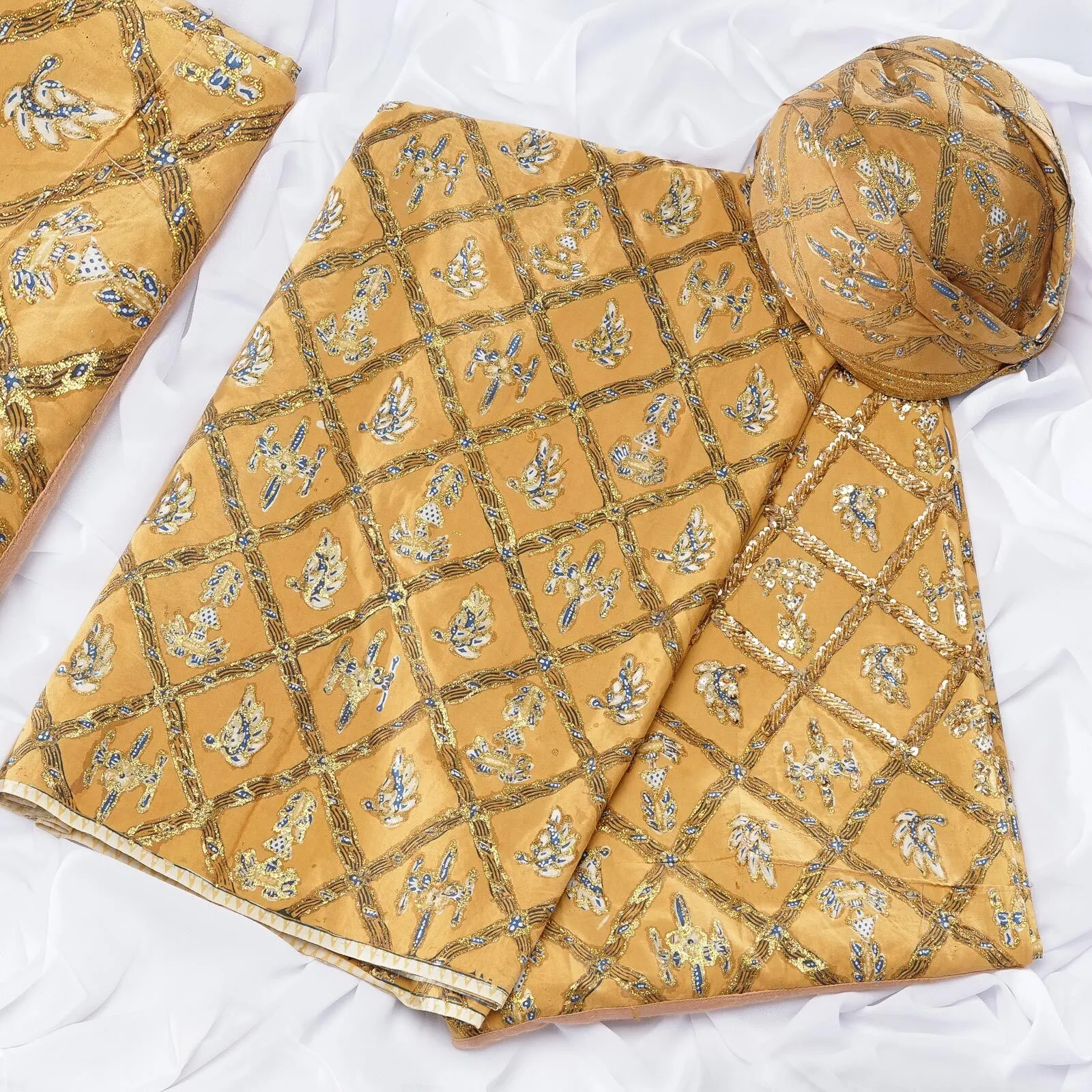 (KAM-078) Kain Pengantin Sunda Sidomukti Coklat Sasha