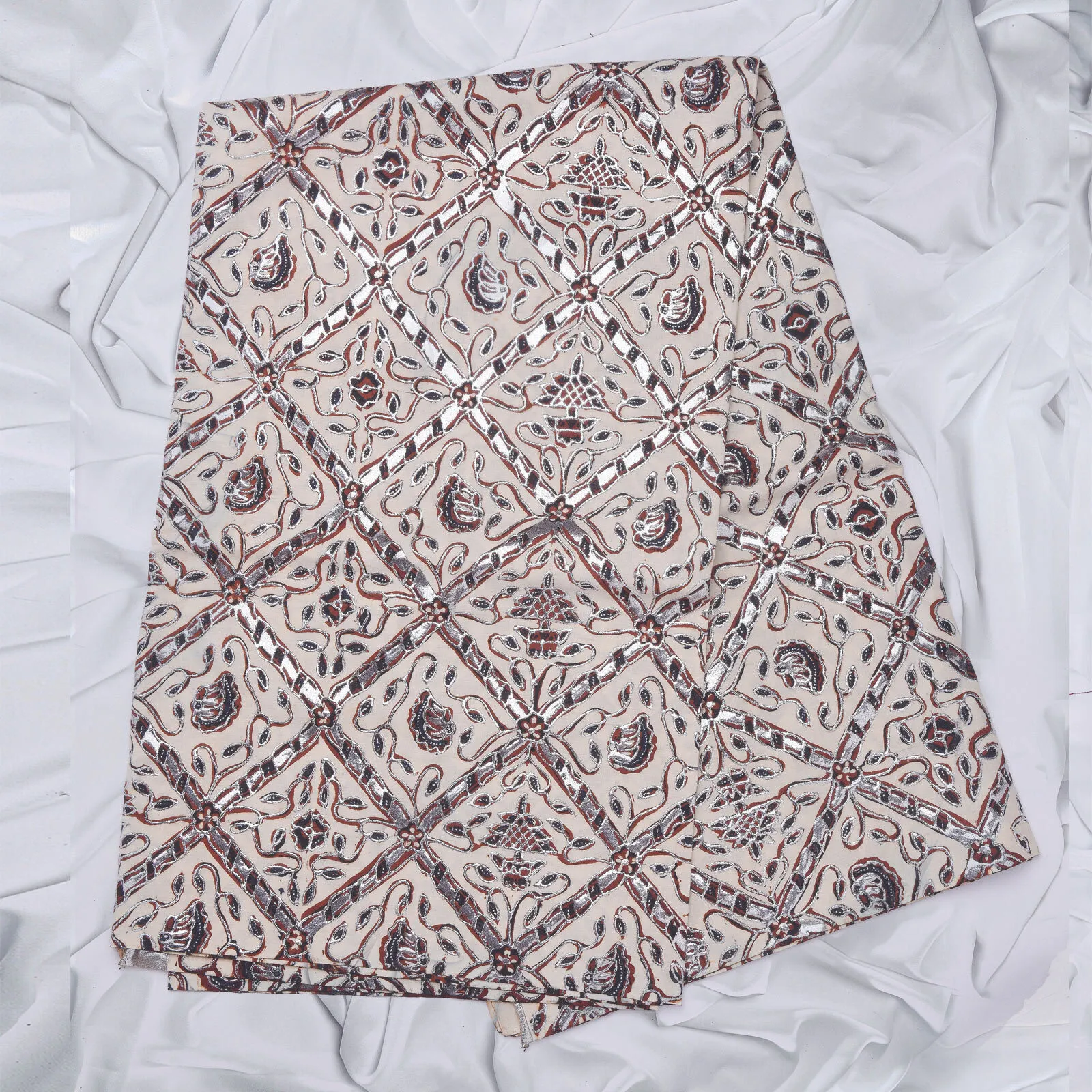 (KAM-140) Kain Pengantin Sunda/Solo Sidomulyo Putih