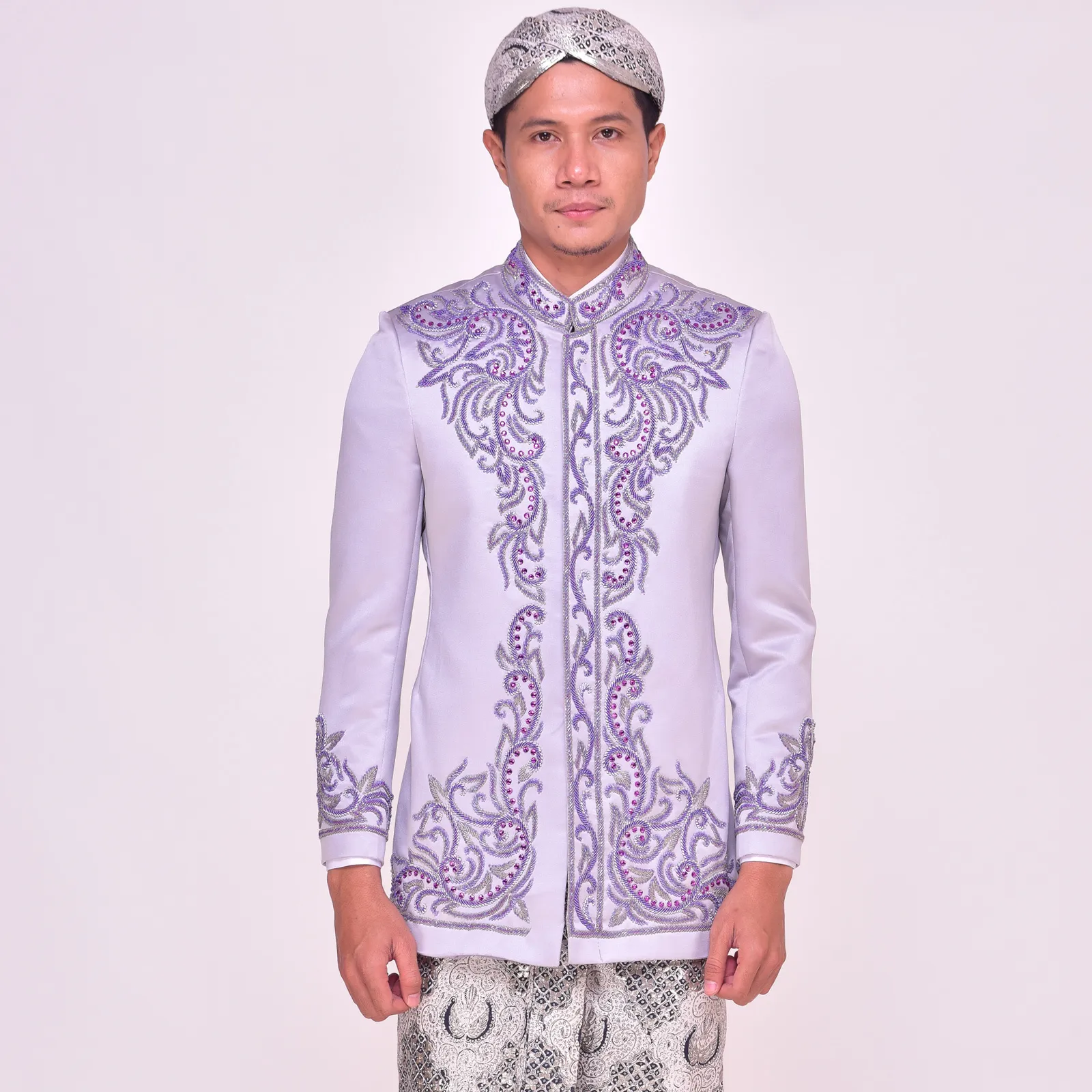 (BS-114) Beskap Pengantin Abu Echa