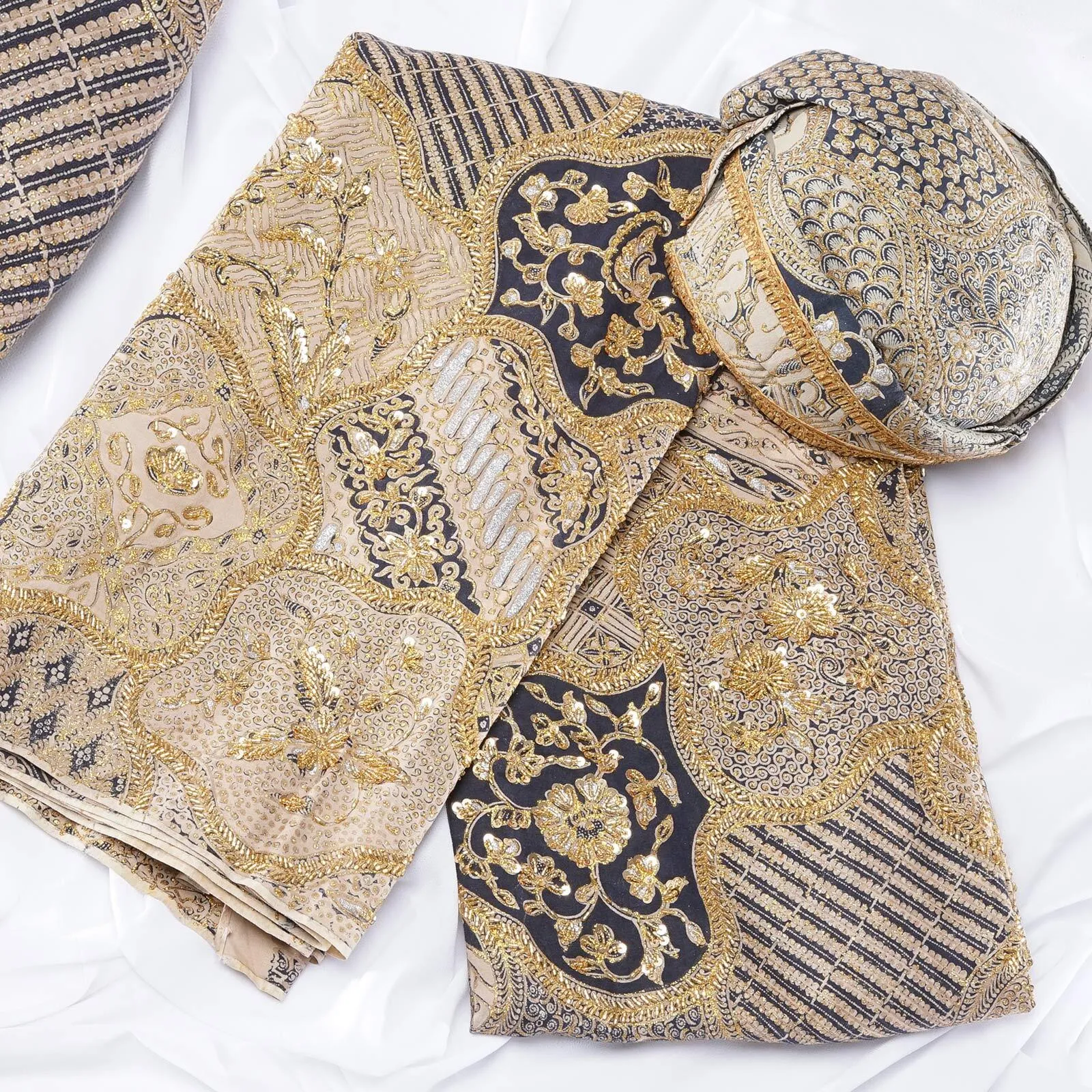 (KAM-064) Kain Pengantin Solo Sekar Jagat Samto