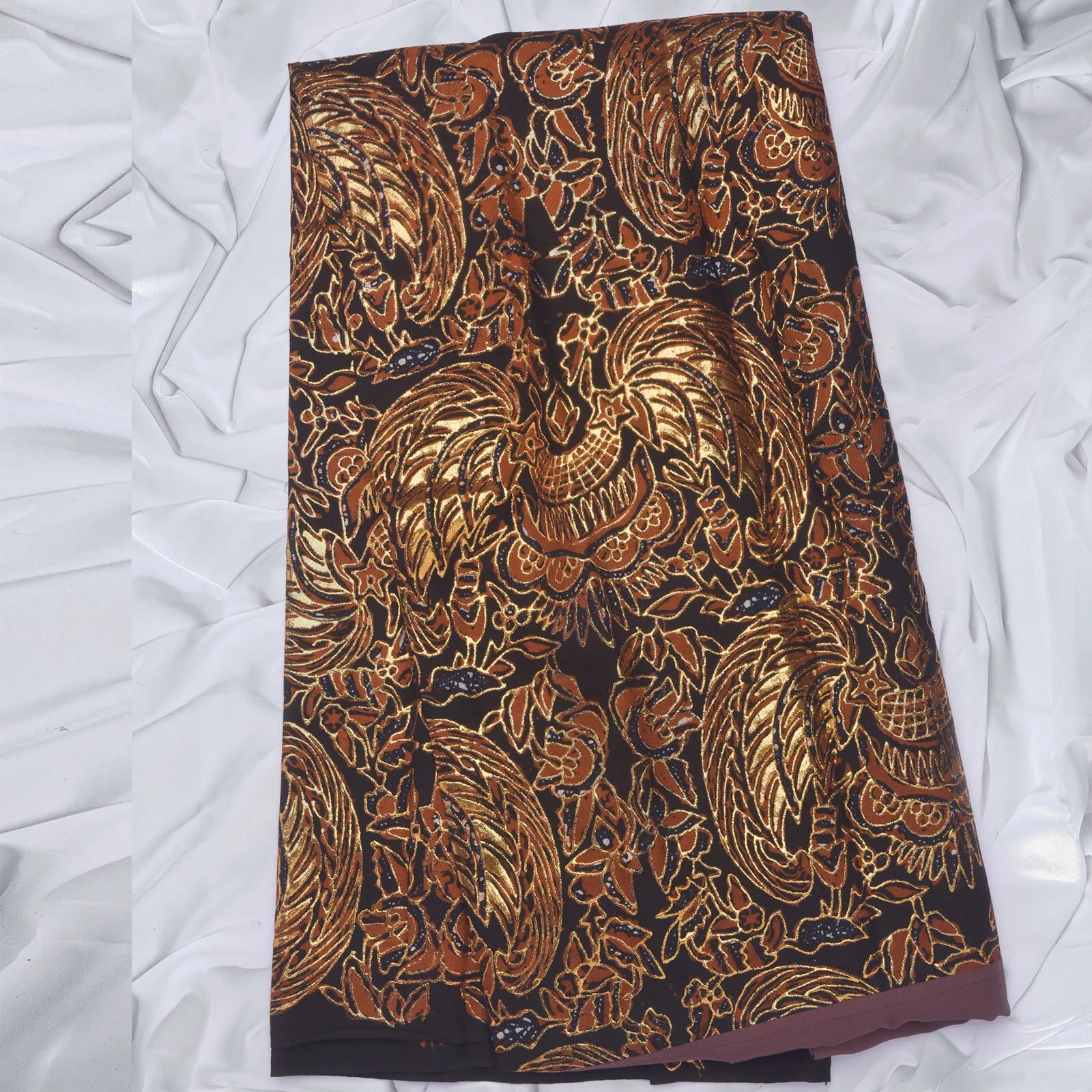 (KAM-118) Kain Pengantin Solo Hitam Batik 